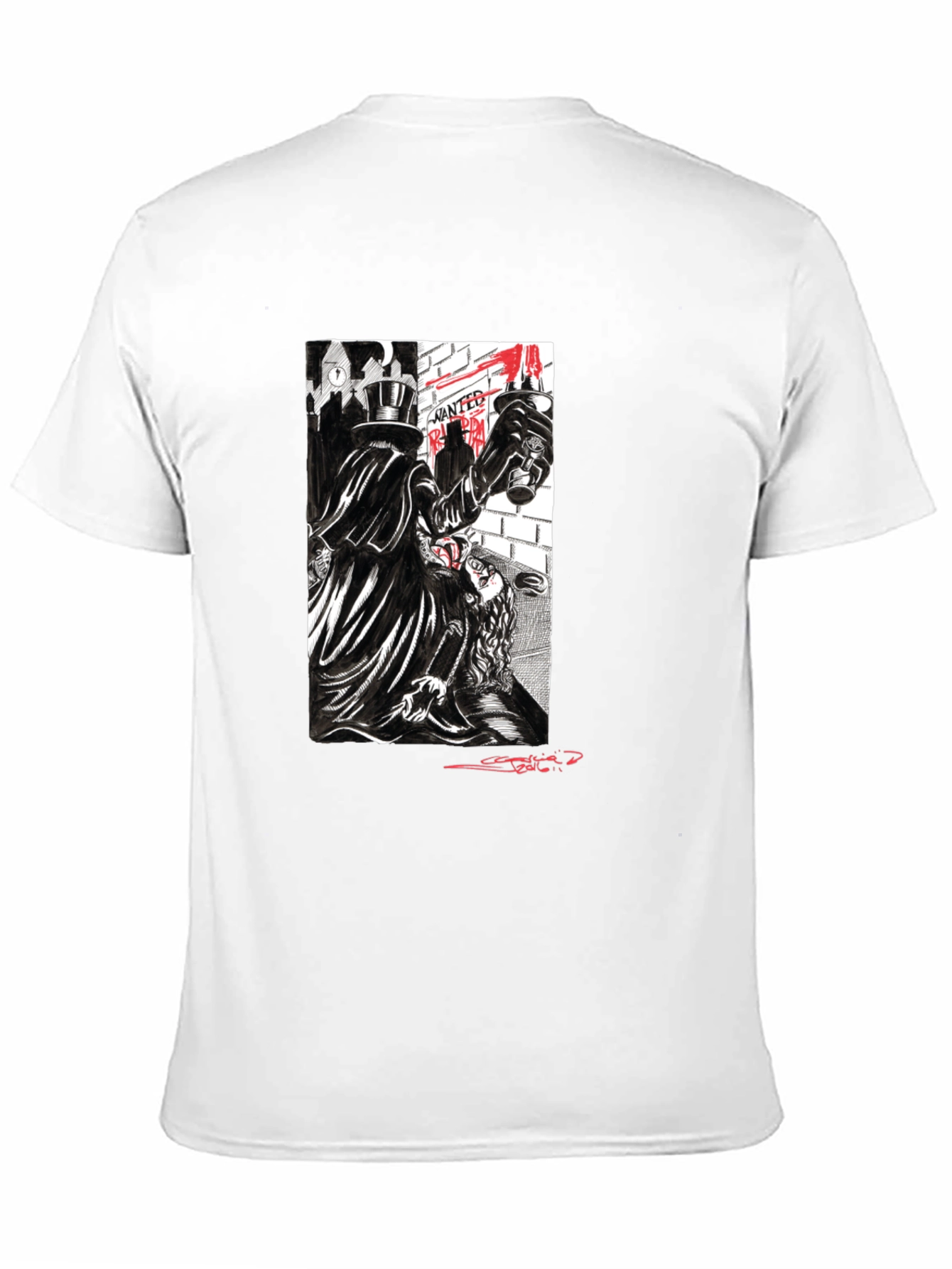 Jack the Ripper T-Shirt - London Gothic Design