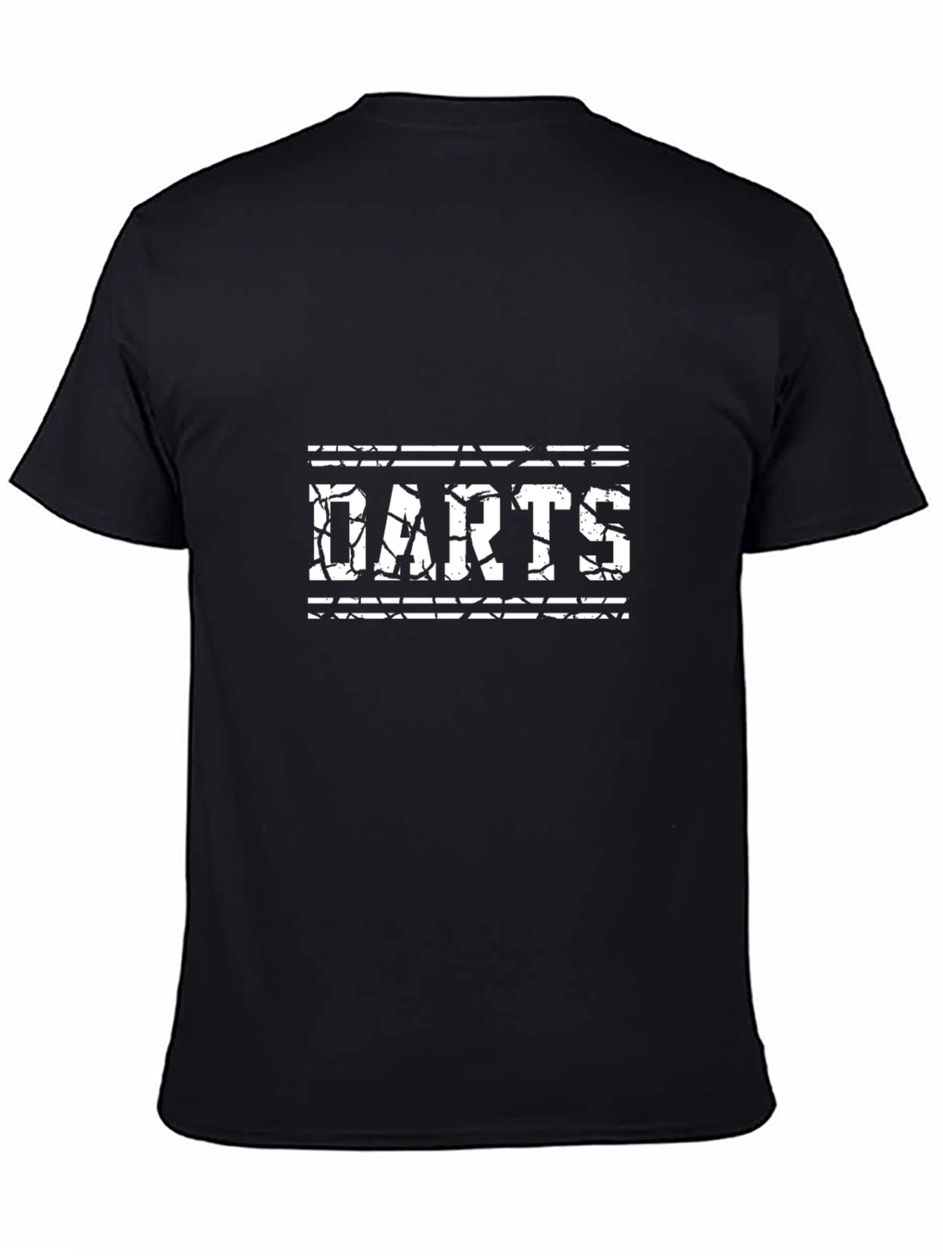 Darts Graphic T-Shirt - Black