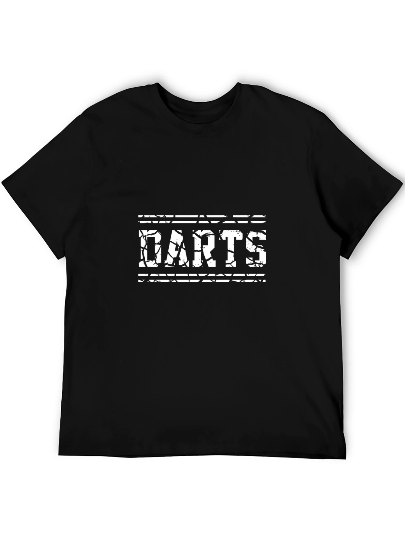 Darts Graphic T-Shirt - Black