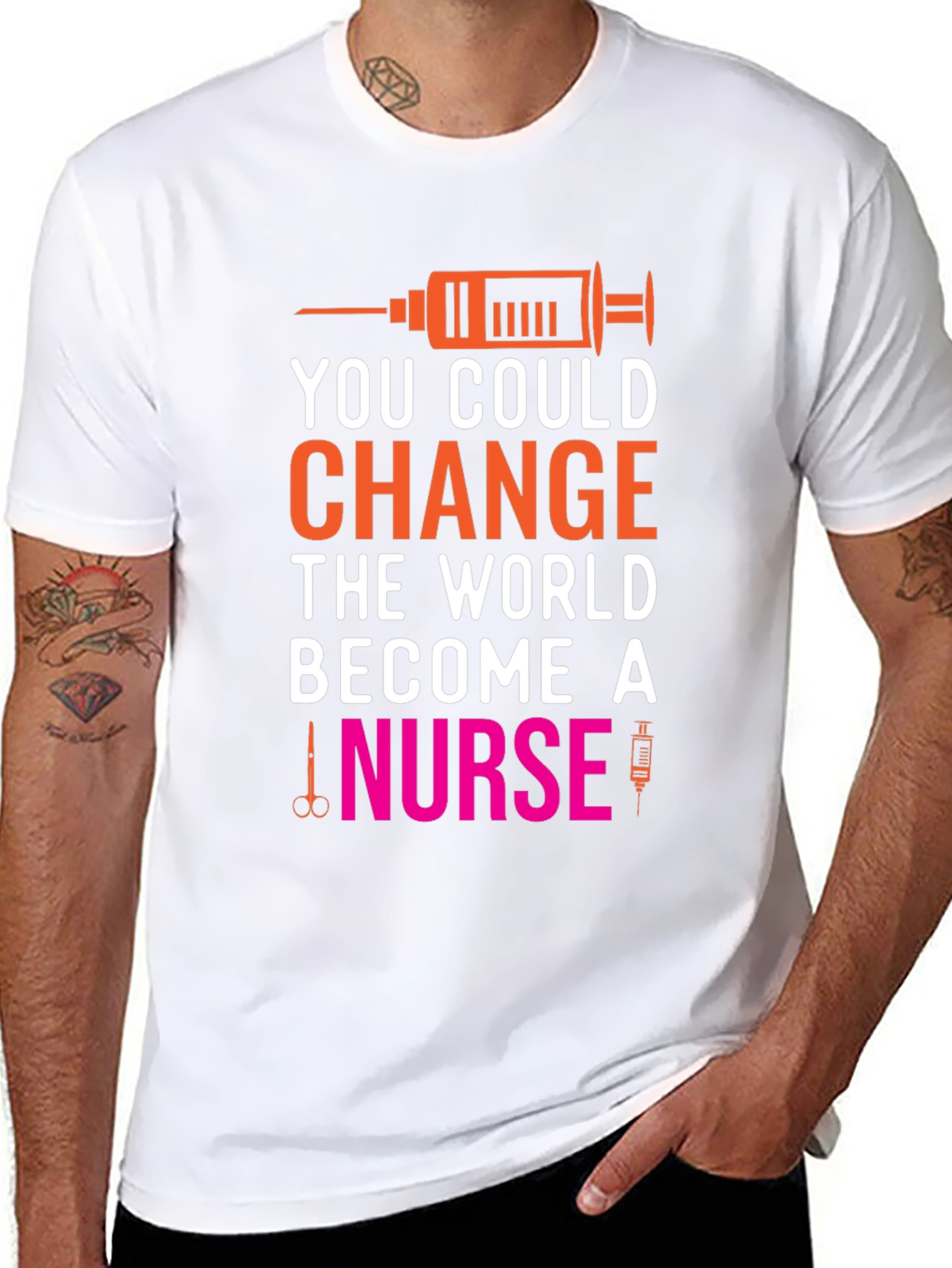 Change the World Nurse T-Shirt