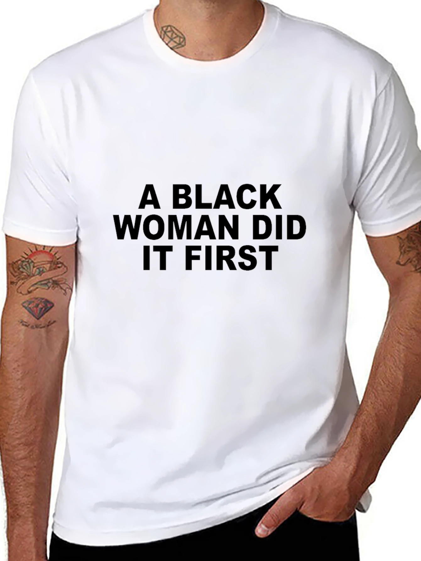 Black Woman Did It First T-Shirt