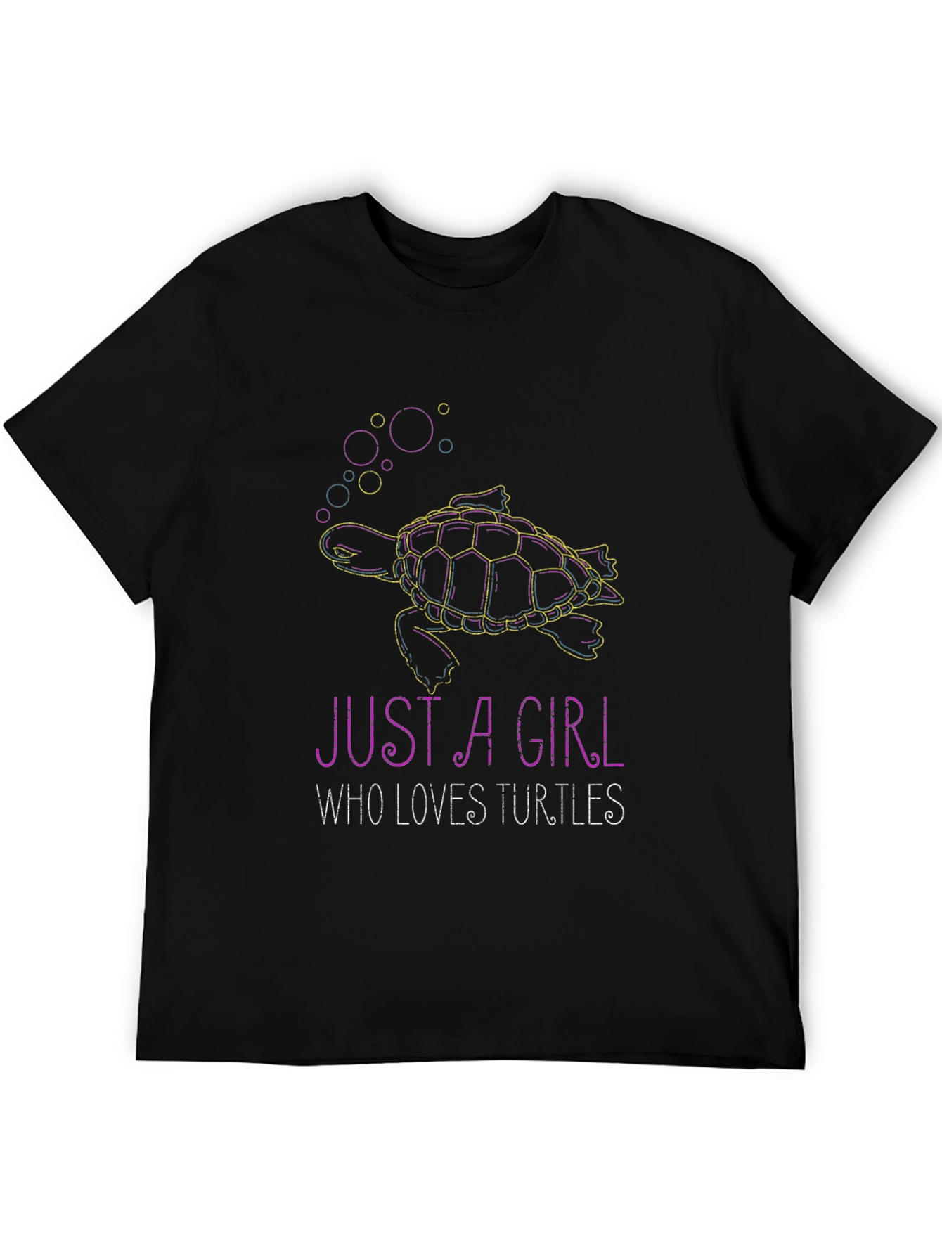 Just a Girl Who Loves Turtles T-Shirt