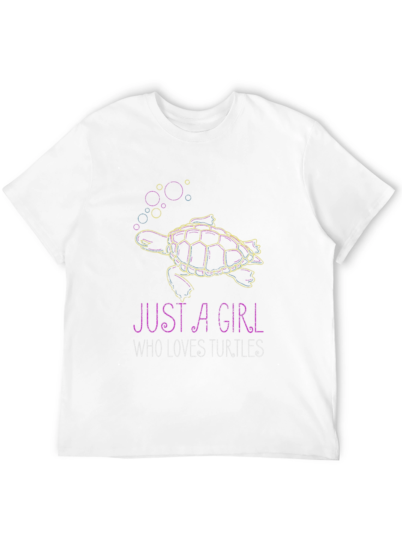 Just a Girl Who Loves Turtles T-Shirt