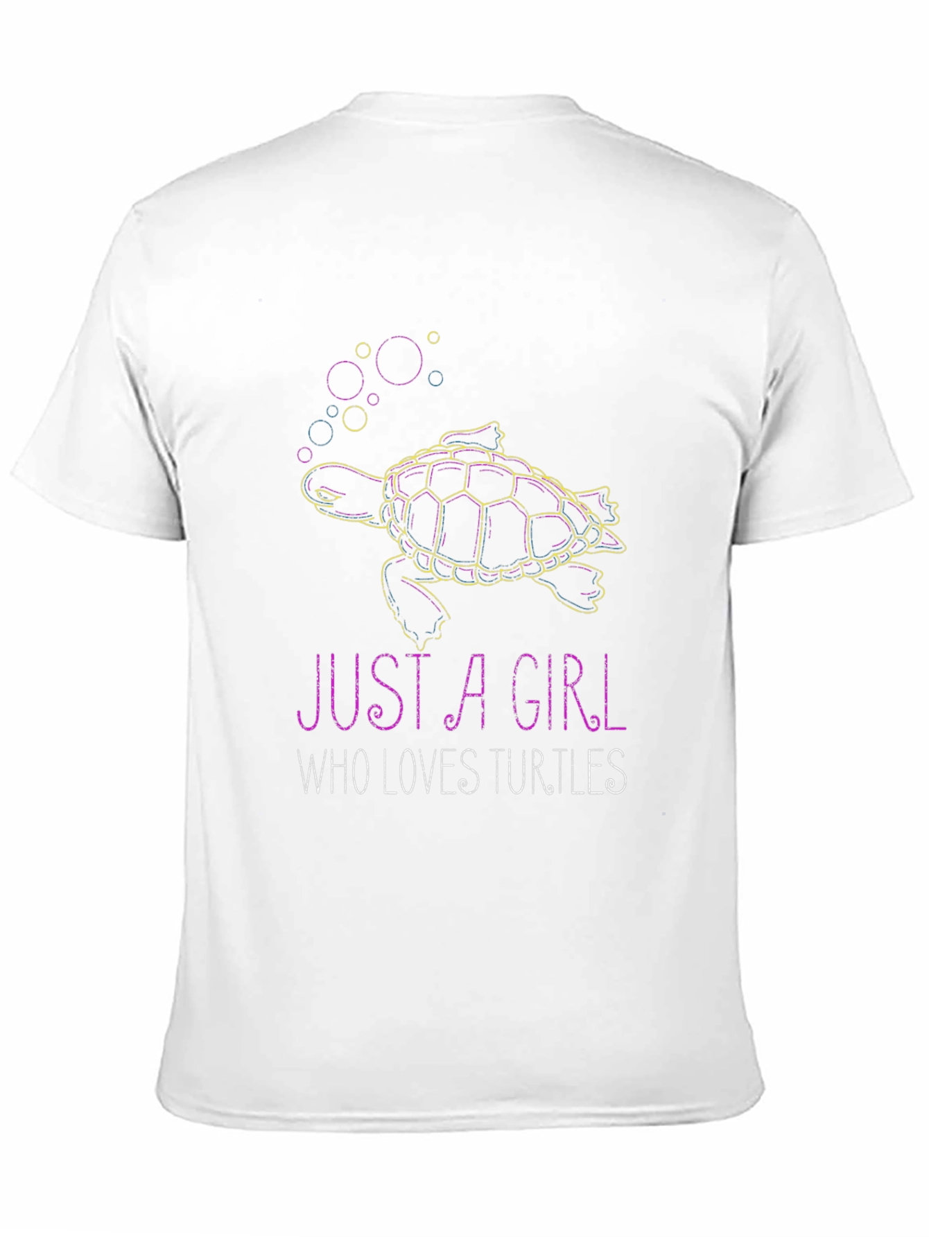 Just a Girl Who Loves Turtles T-Shirt