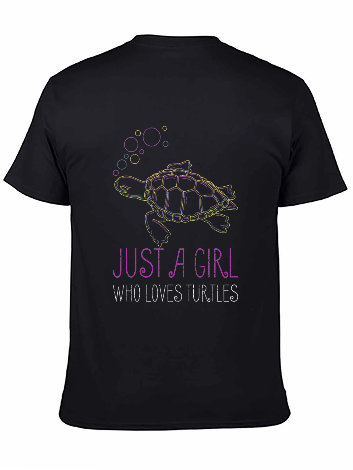 Just a Girl Who Loves Turtles T-Shirt