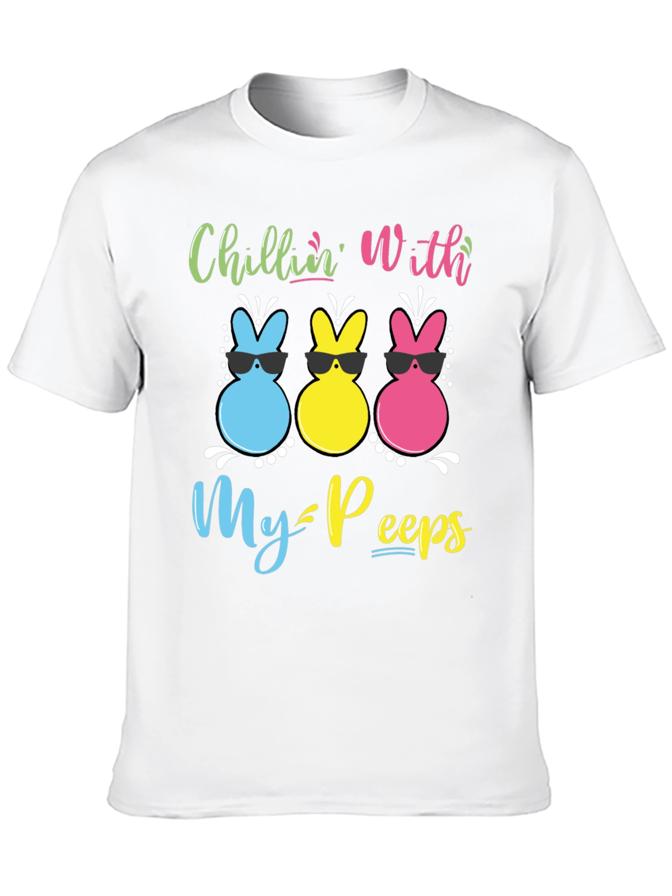Chillin With My Peeps Easter T-Shirt