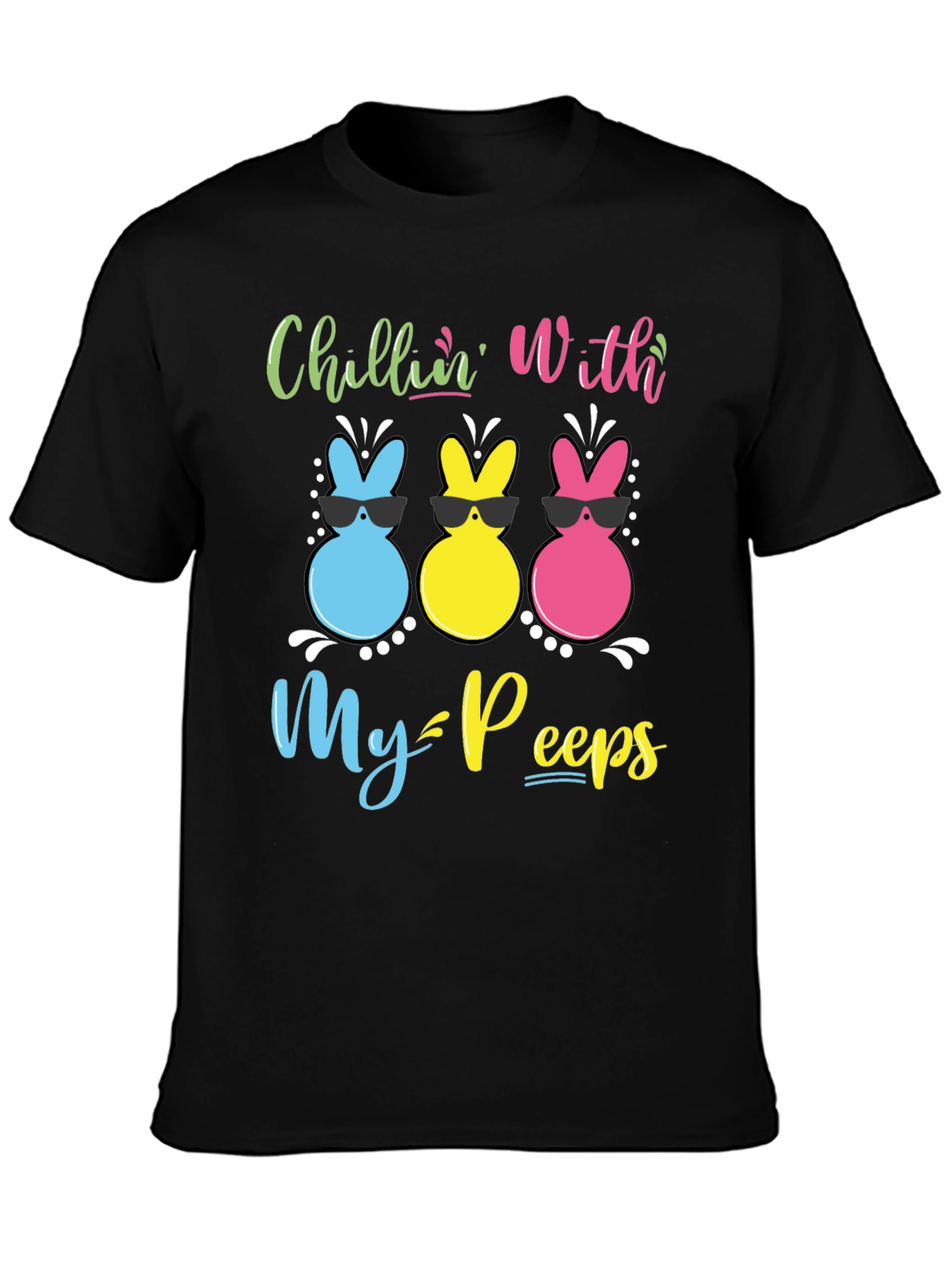 Chillin With My Peeps Easter T-Shirt