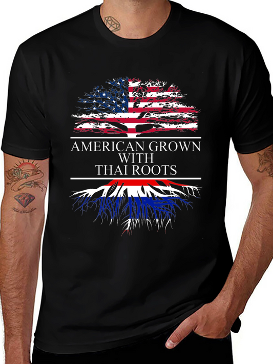 American Grown with Thai Roots T-Shirt