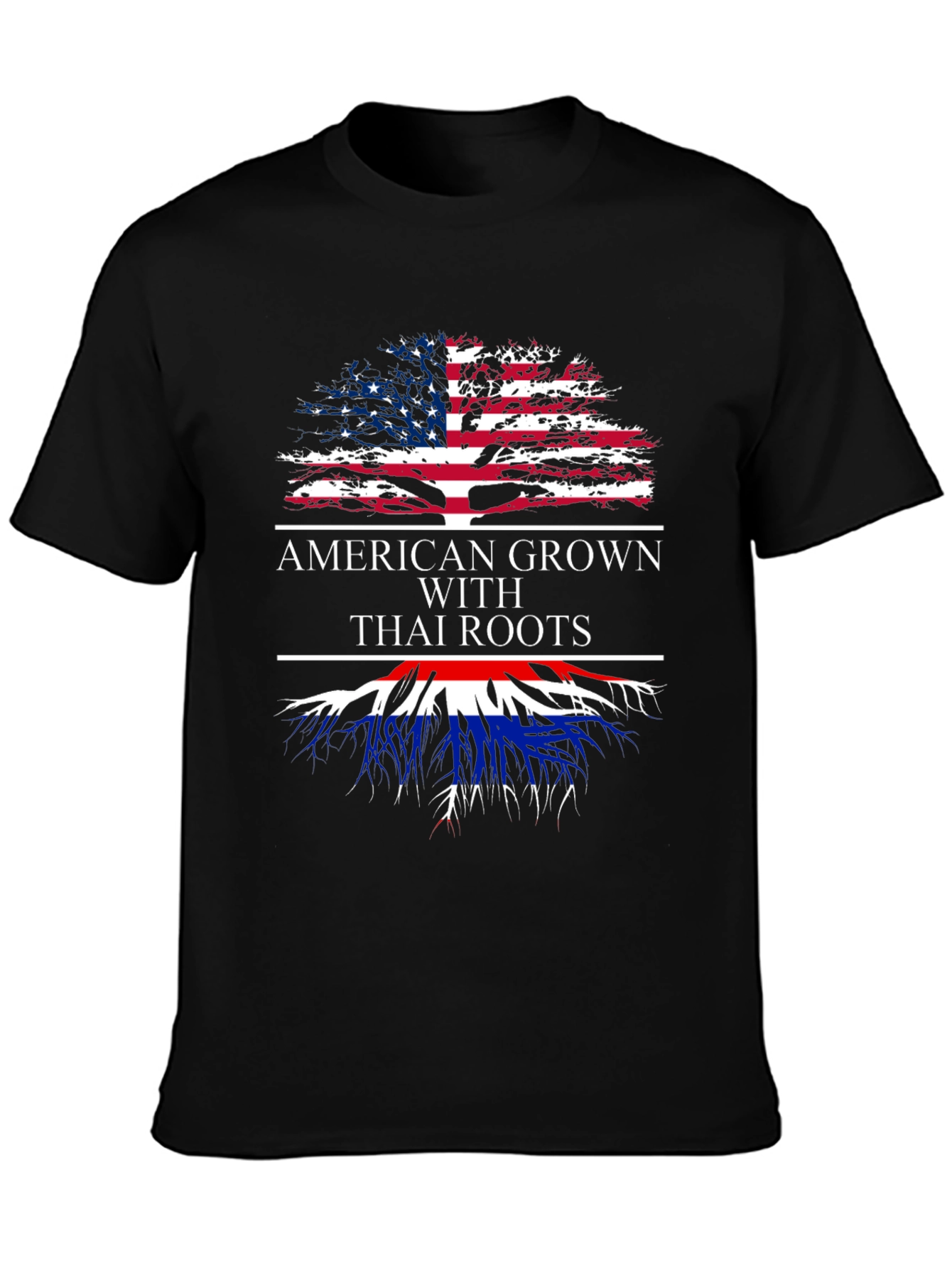 American Grown with Thai Roots T-Shirt