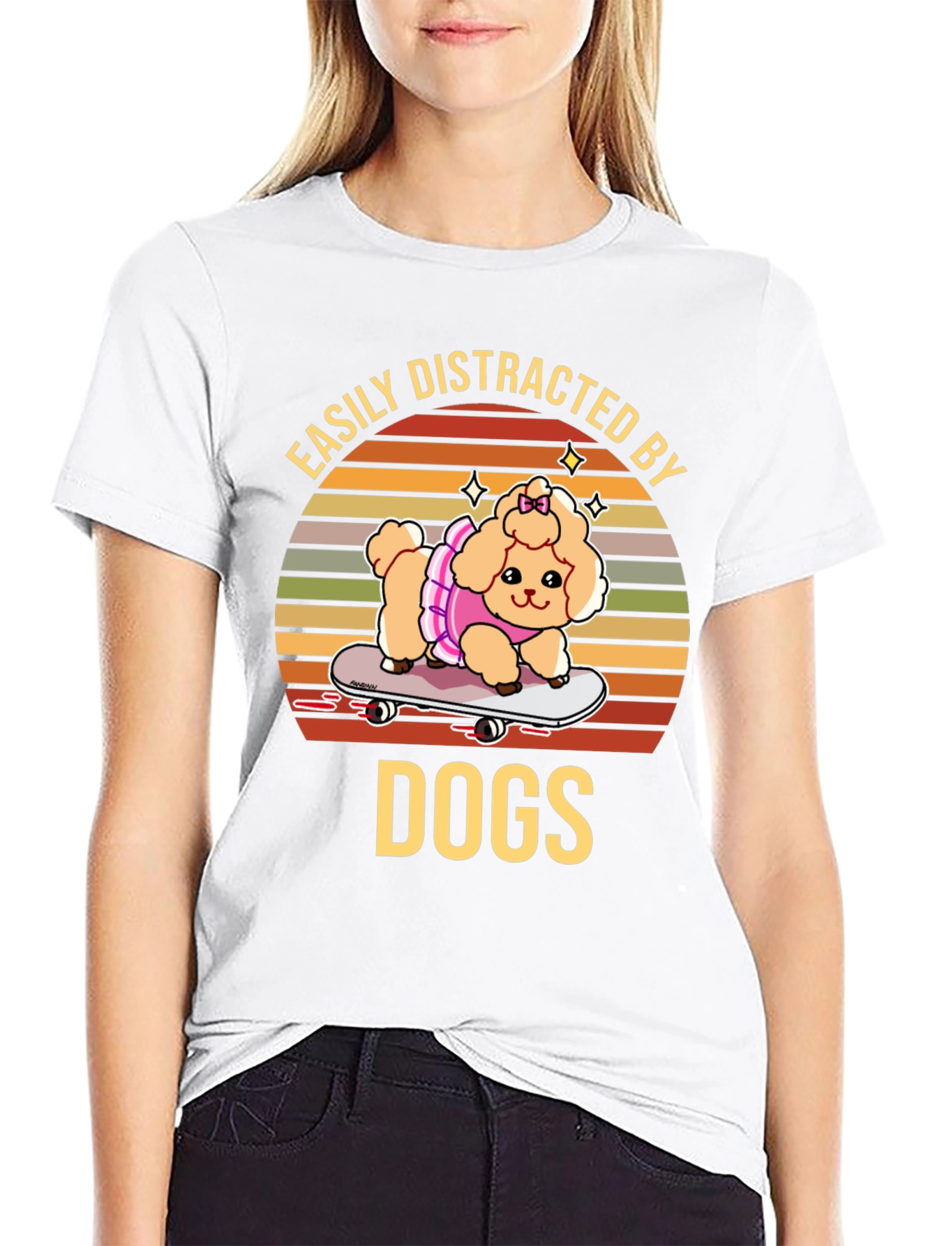 Easily Distracted by Dogs T-Shirt