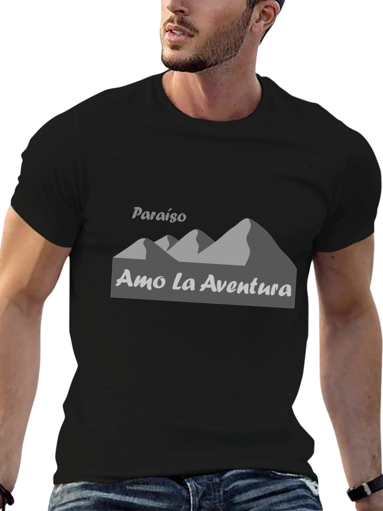 Adventure Awaits Graphic Tee - Mountain Design