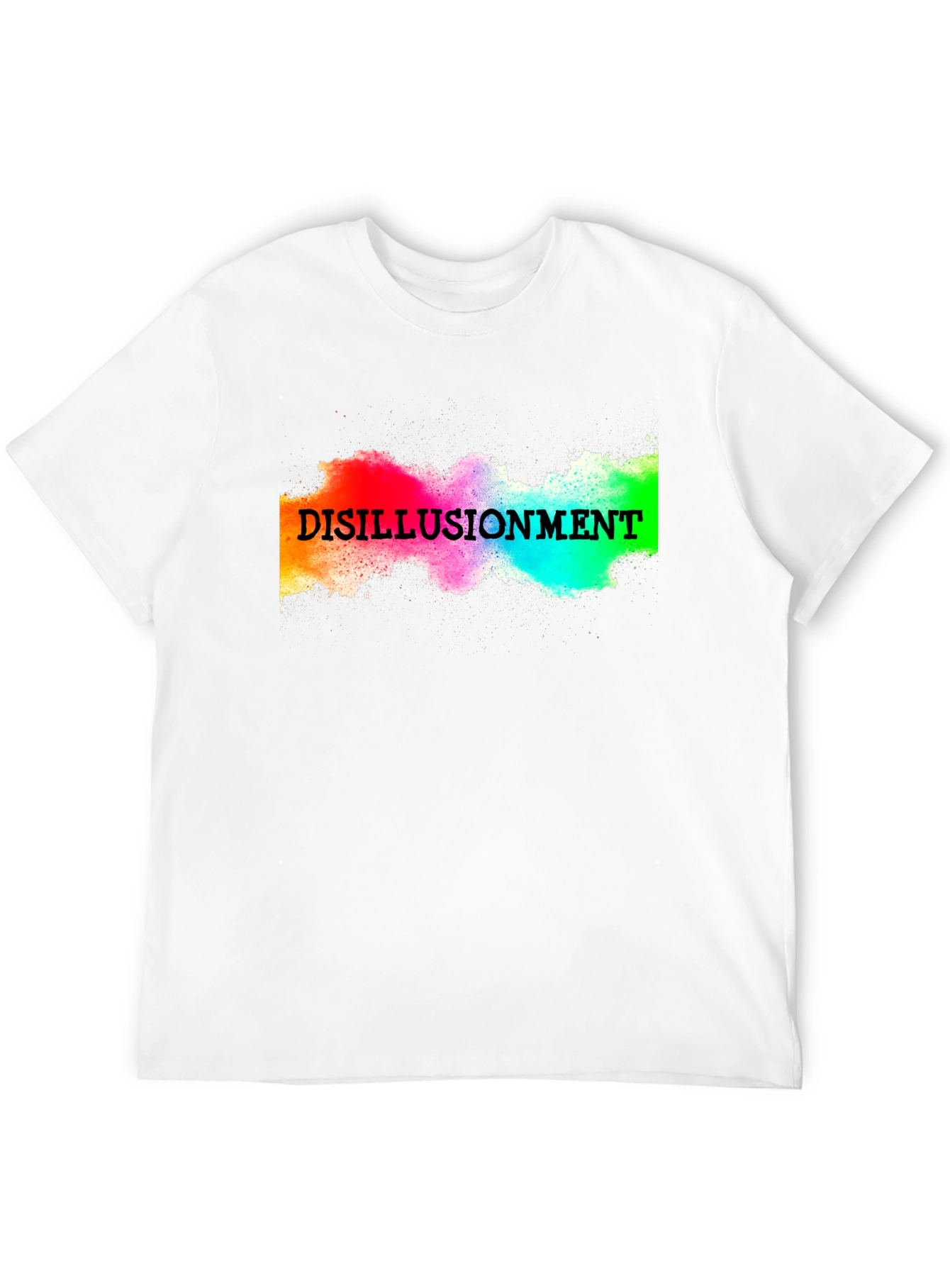 Disillusionment Colorful Graphic T-Shirt