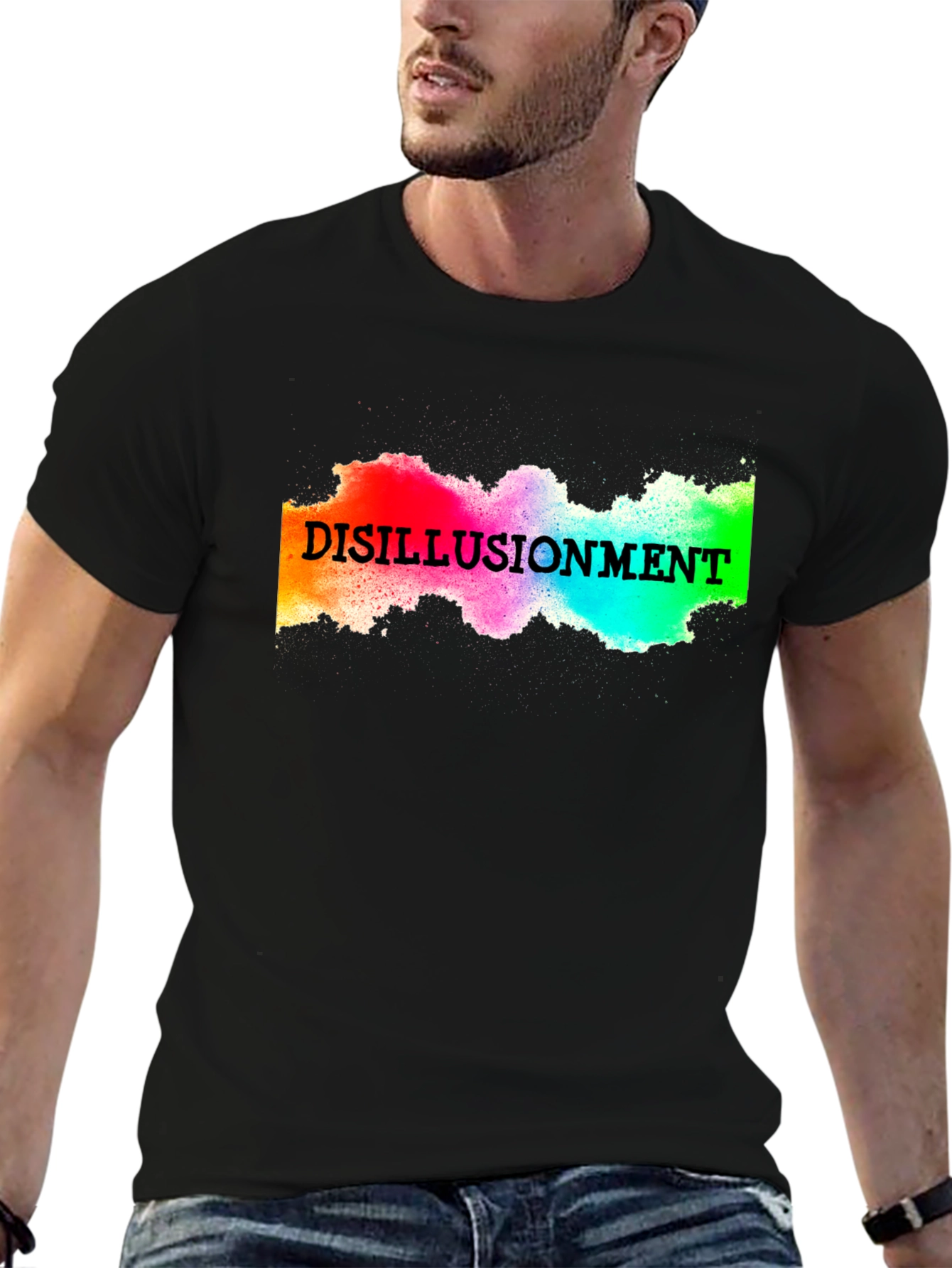 Disillusionment Colorful Graphic T-Shirt