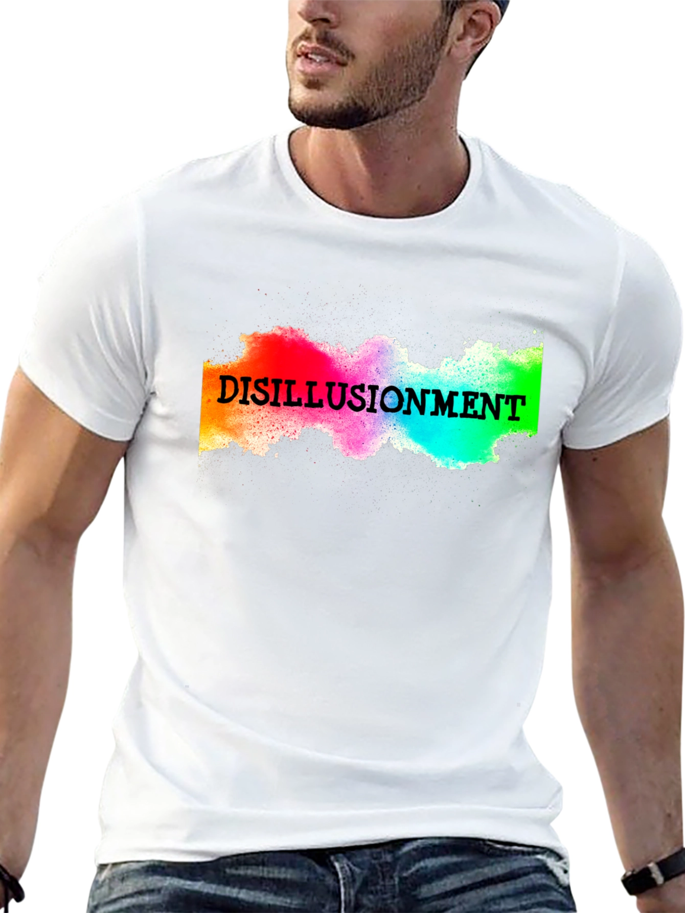 Disillusionment Colorful Graphic T-Shirt