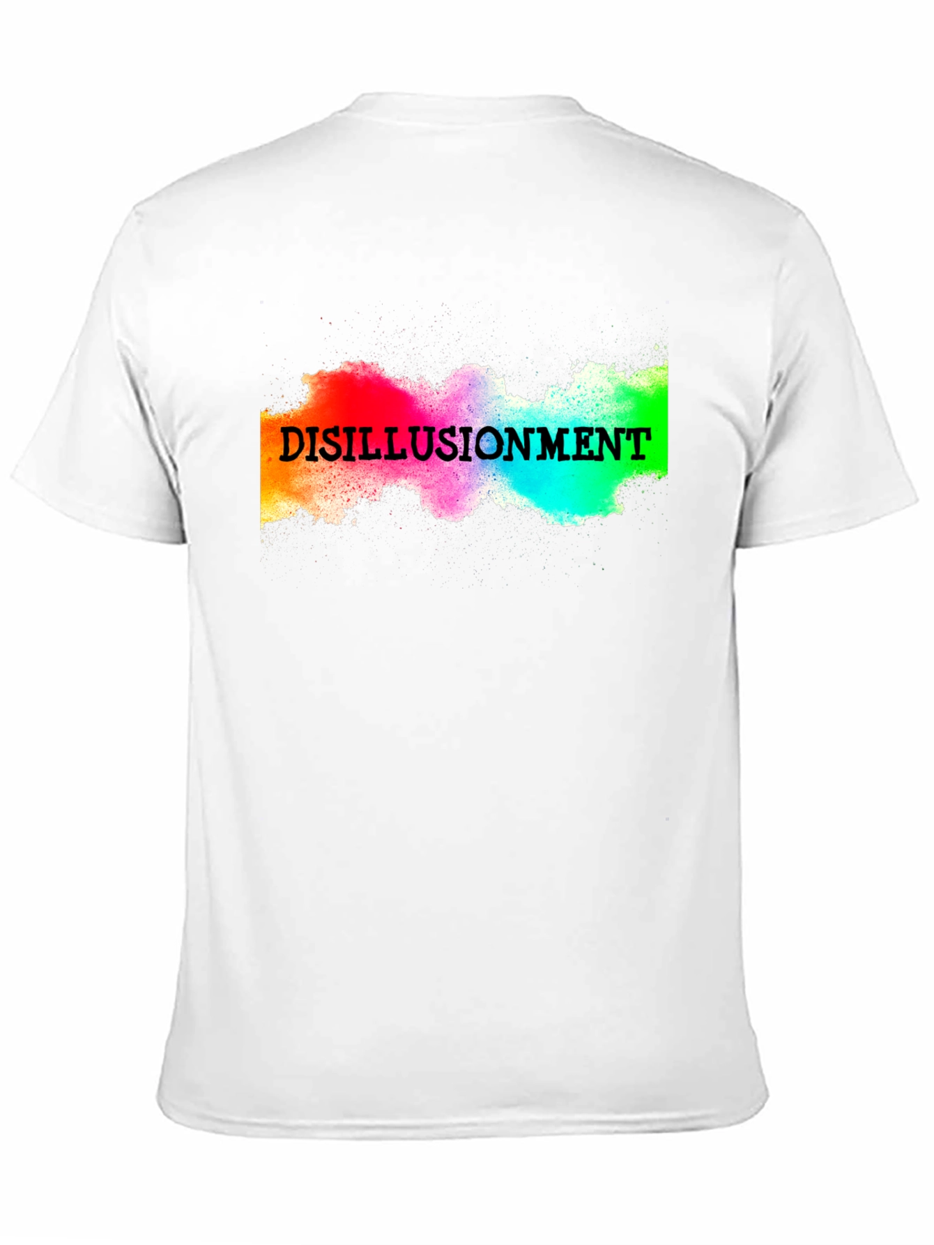 Disillusionment Colorful Graphic T-Shirt