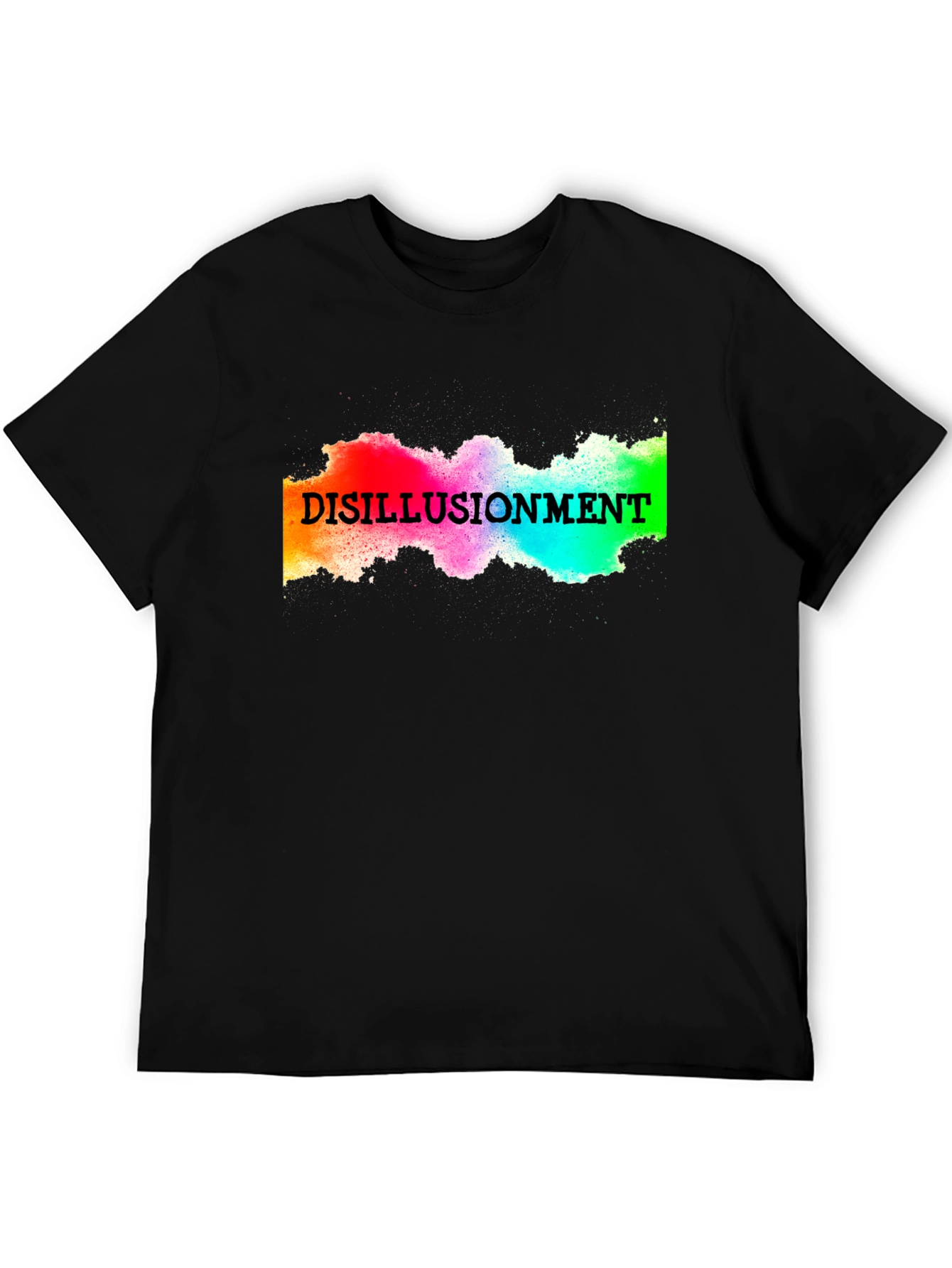 Disillusionment Colorful Graphic T-Shirt