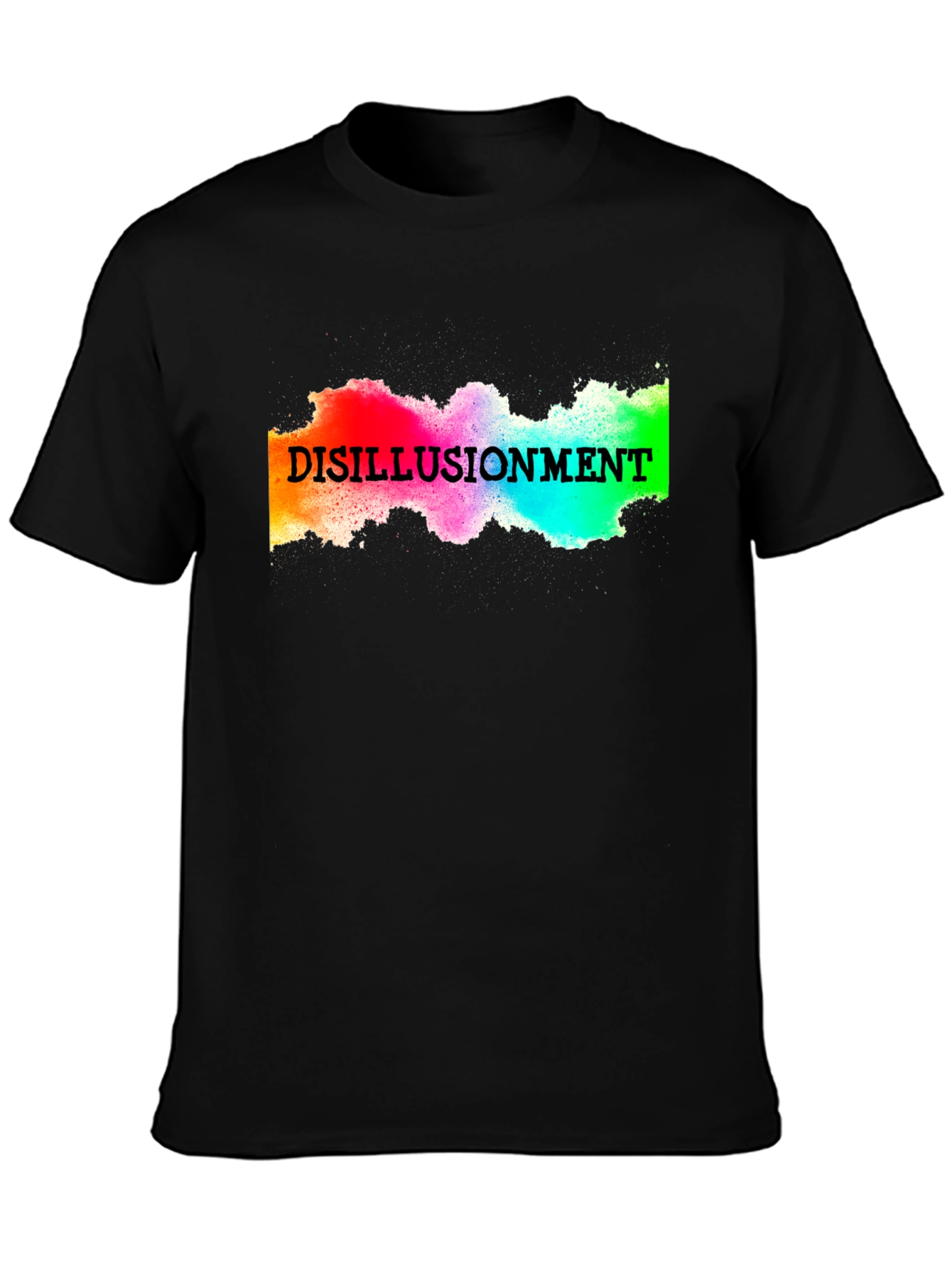 Disillusionment Colorful Graphic T-Shirt