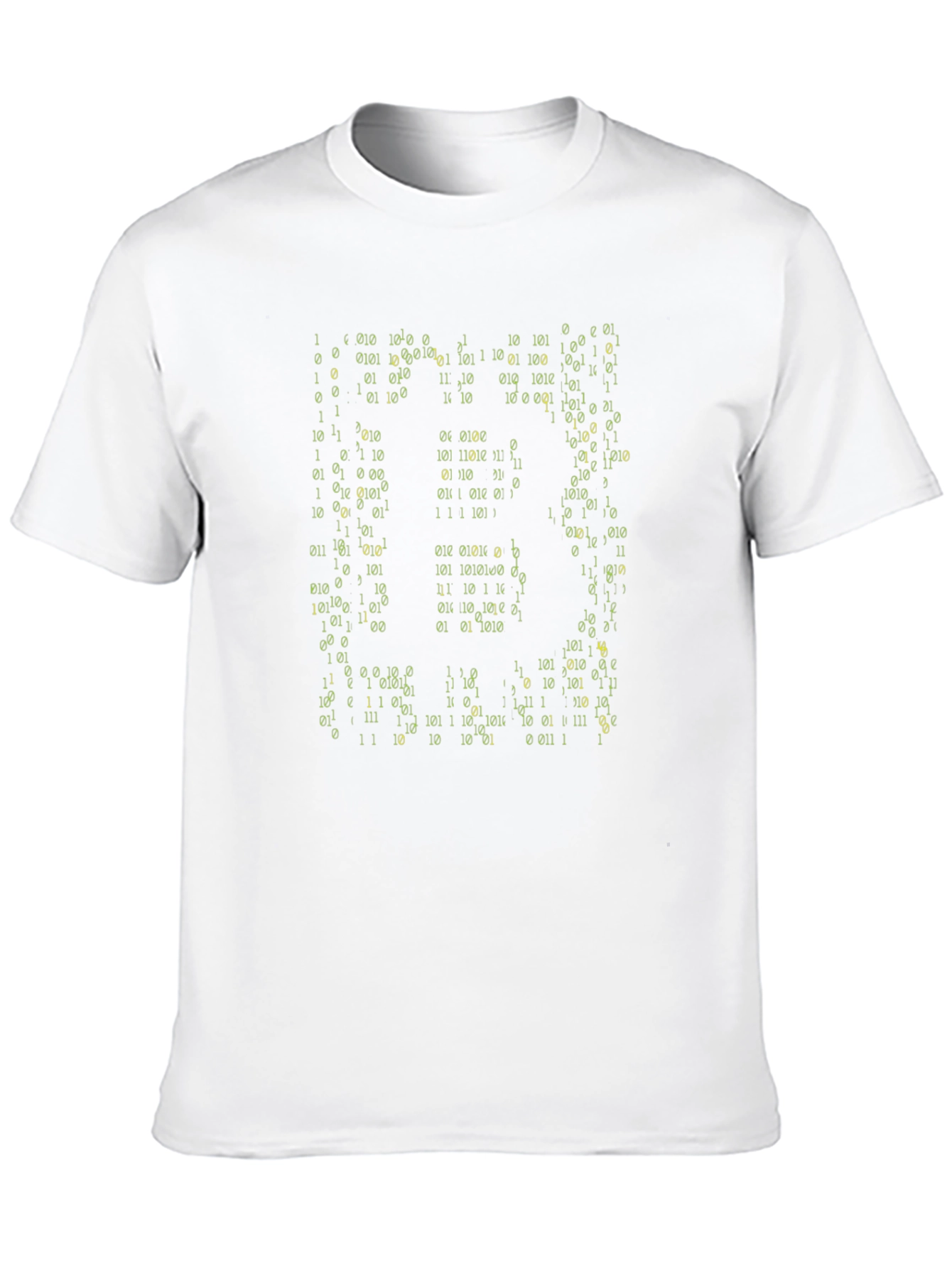 Binary Bitcoin T-Shirt - Geek Crypto Tee