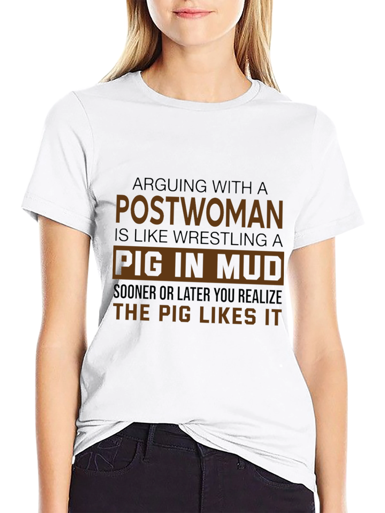 Arguing With a Postwoman T-Shirt