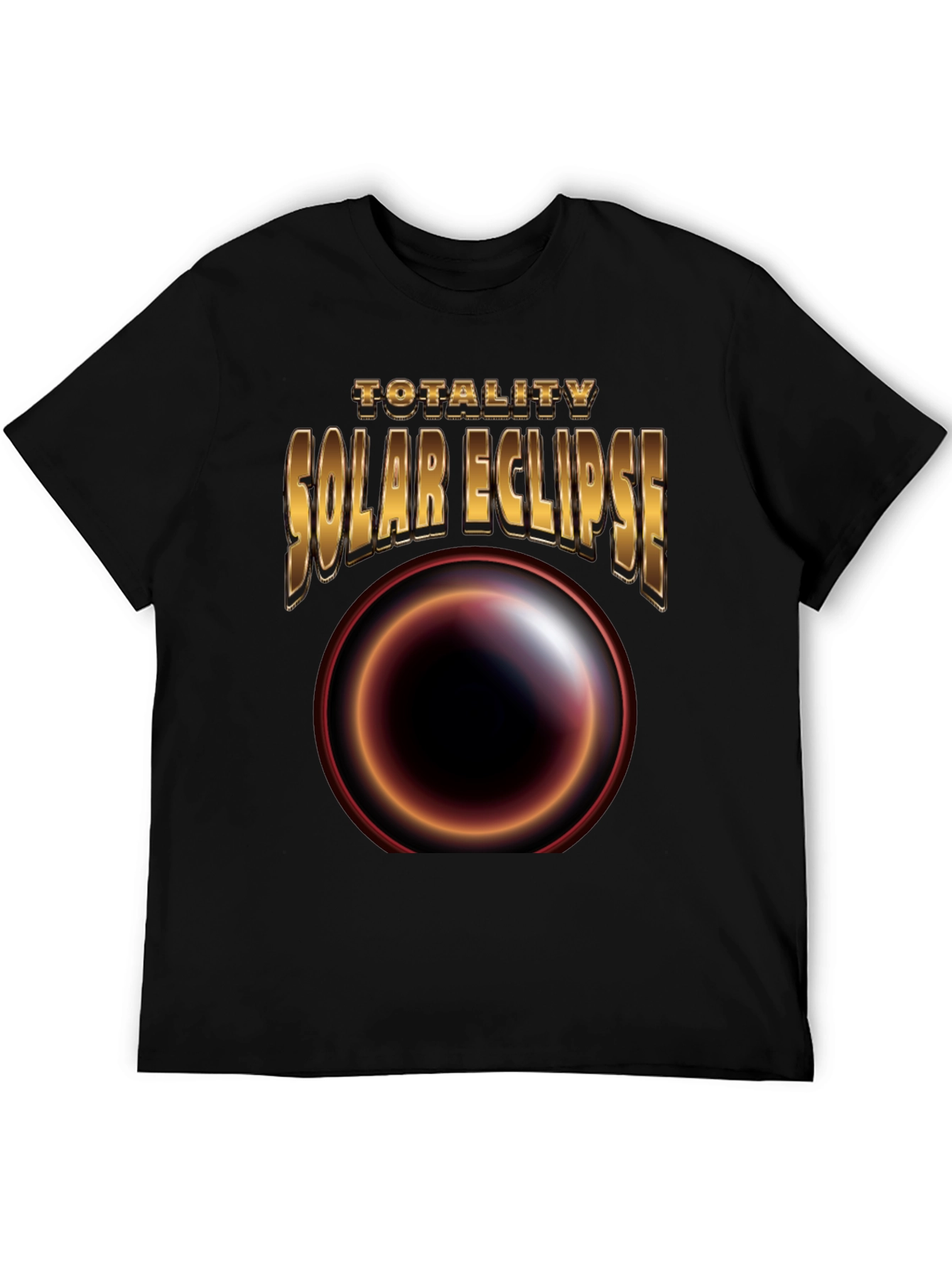 Total Solar Eclipse Graphic Tee - Black T-Shirt