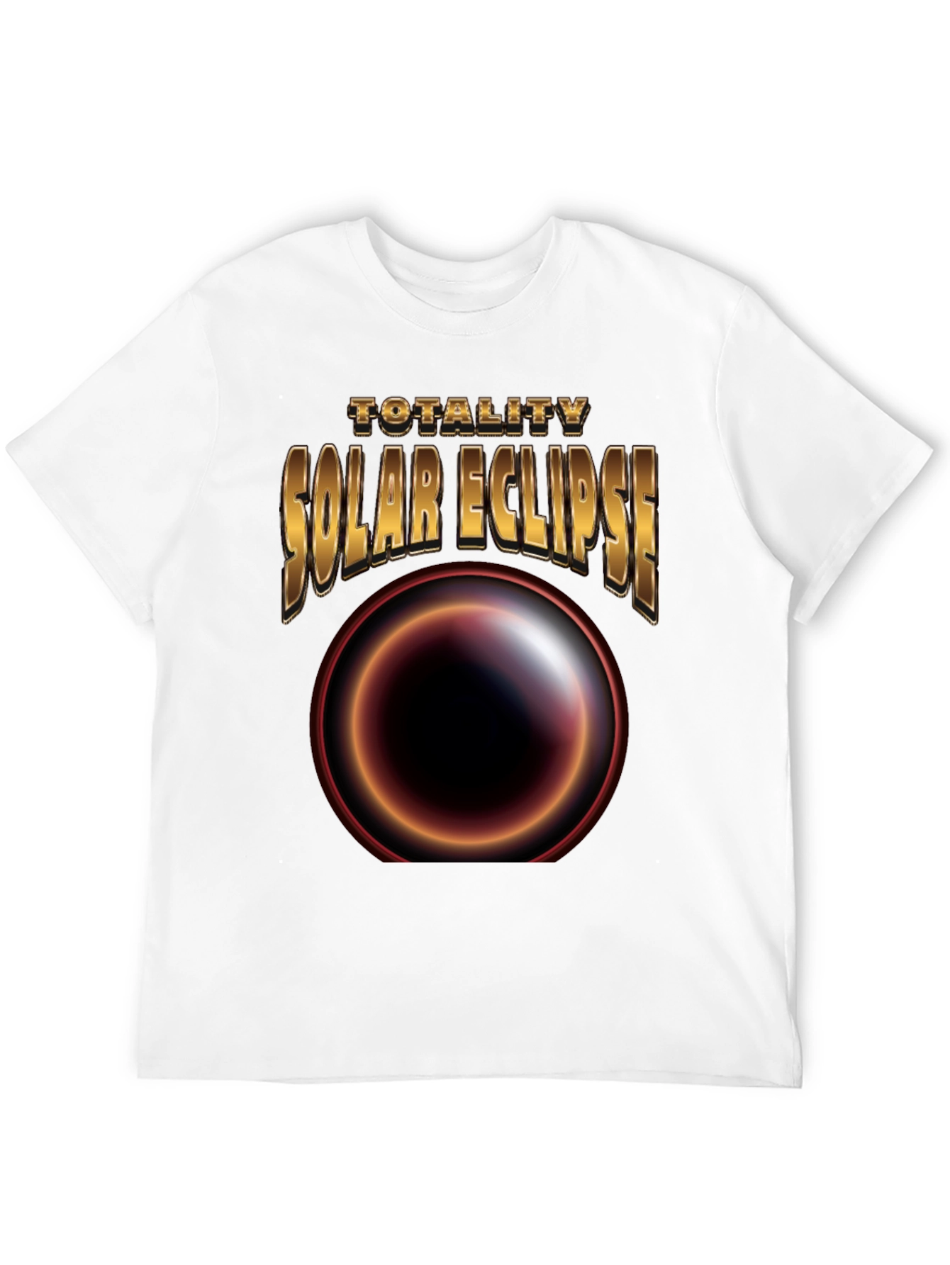 Total Solar Eclipse Graphic Tee - Black T-Shirt