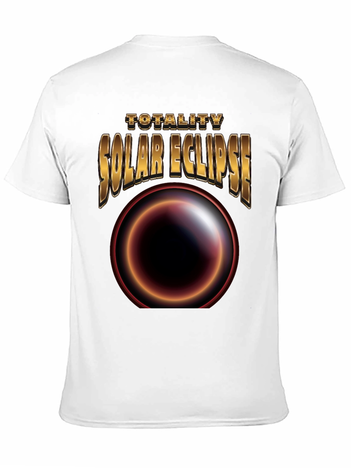 Total Solar Eclipse Graphic Tee - Black T-Shirt