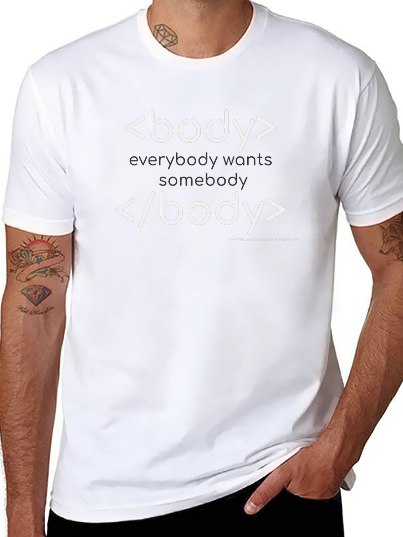 Coding Humor T-Shirt: Everybody Wants Somebody