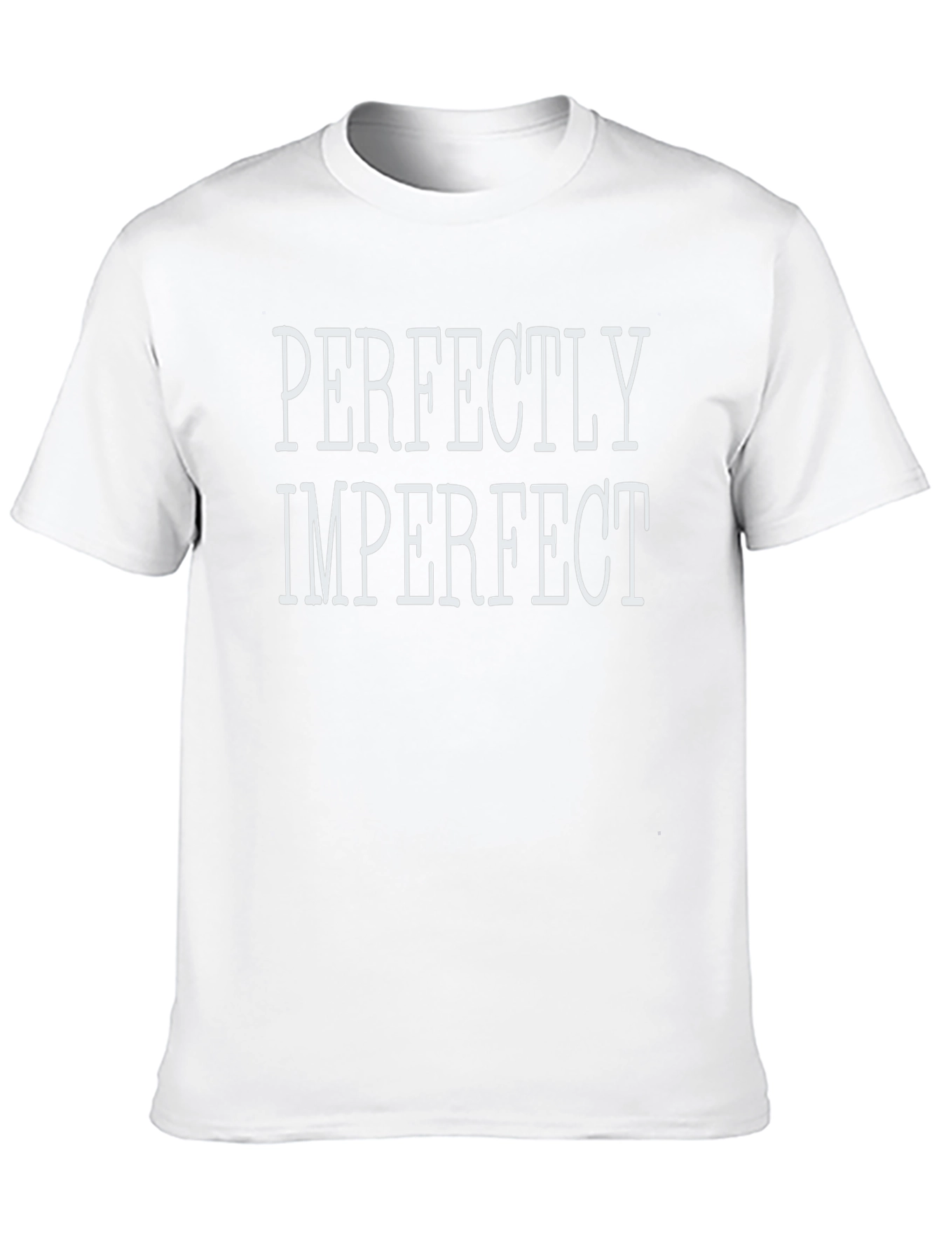 Perfectly Imperfect Graphic Tee - Black