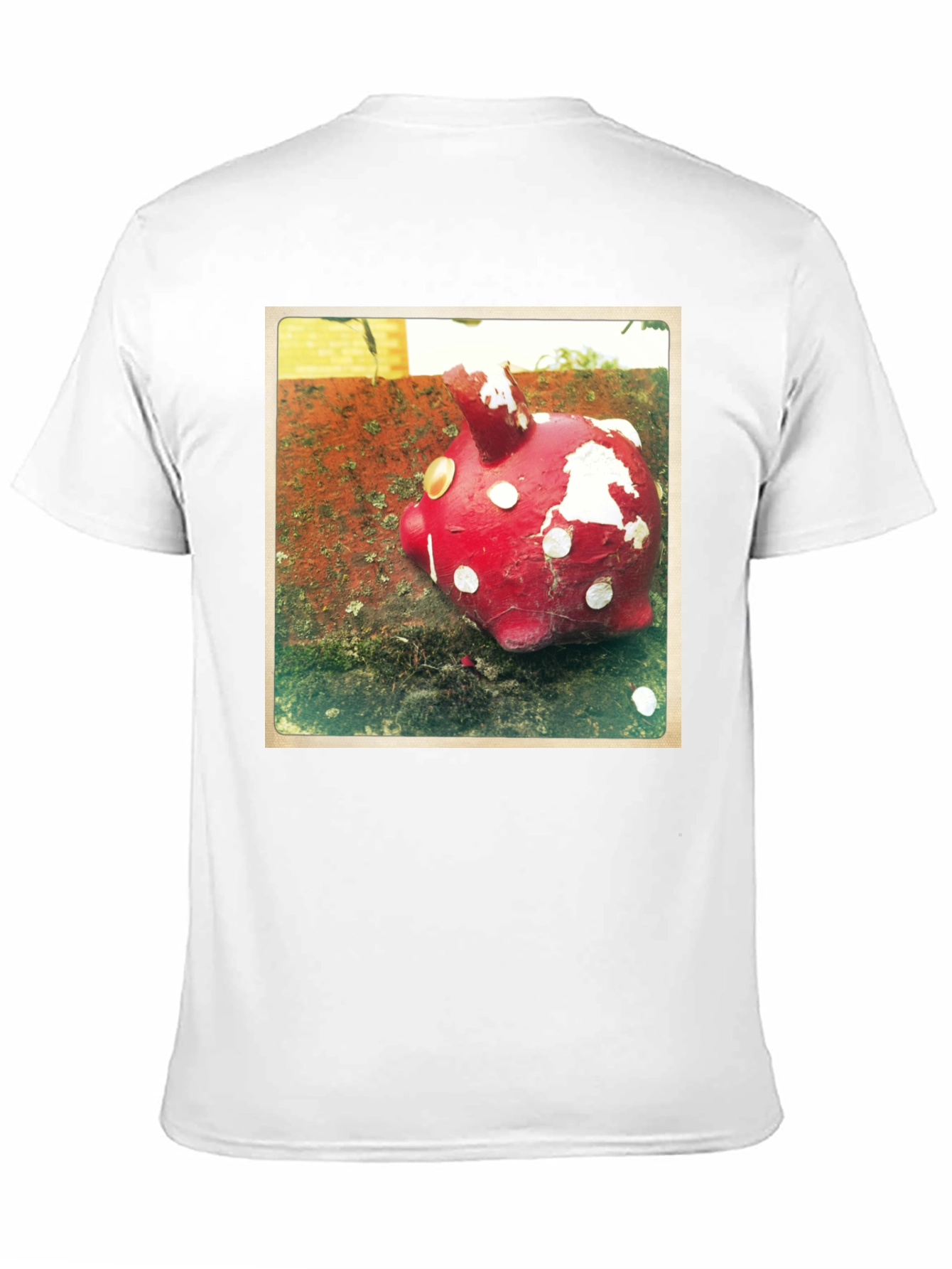 Unique Red Piggy Bank T-Shirt