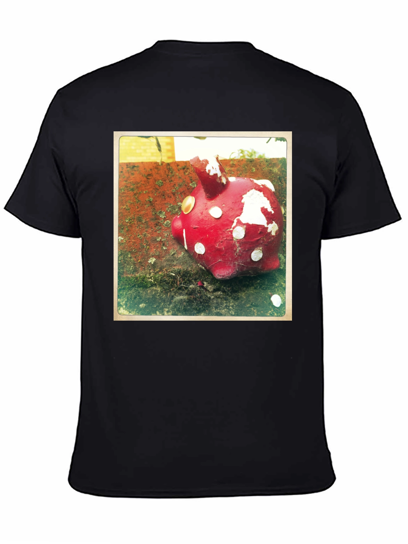 Unique Red Piggy Bank T-Shirt