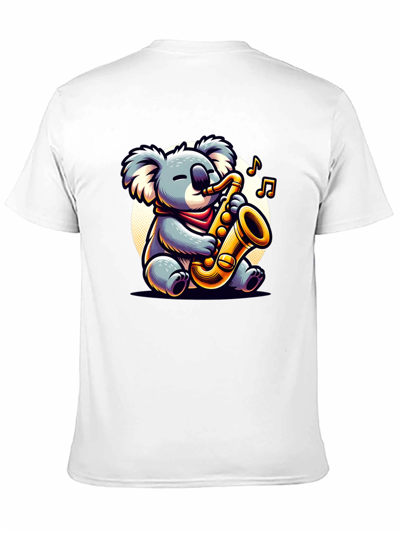 Koala Saxophone Player Graphic Tee