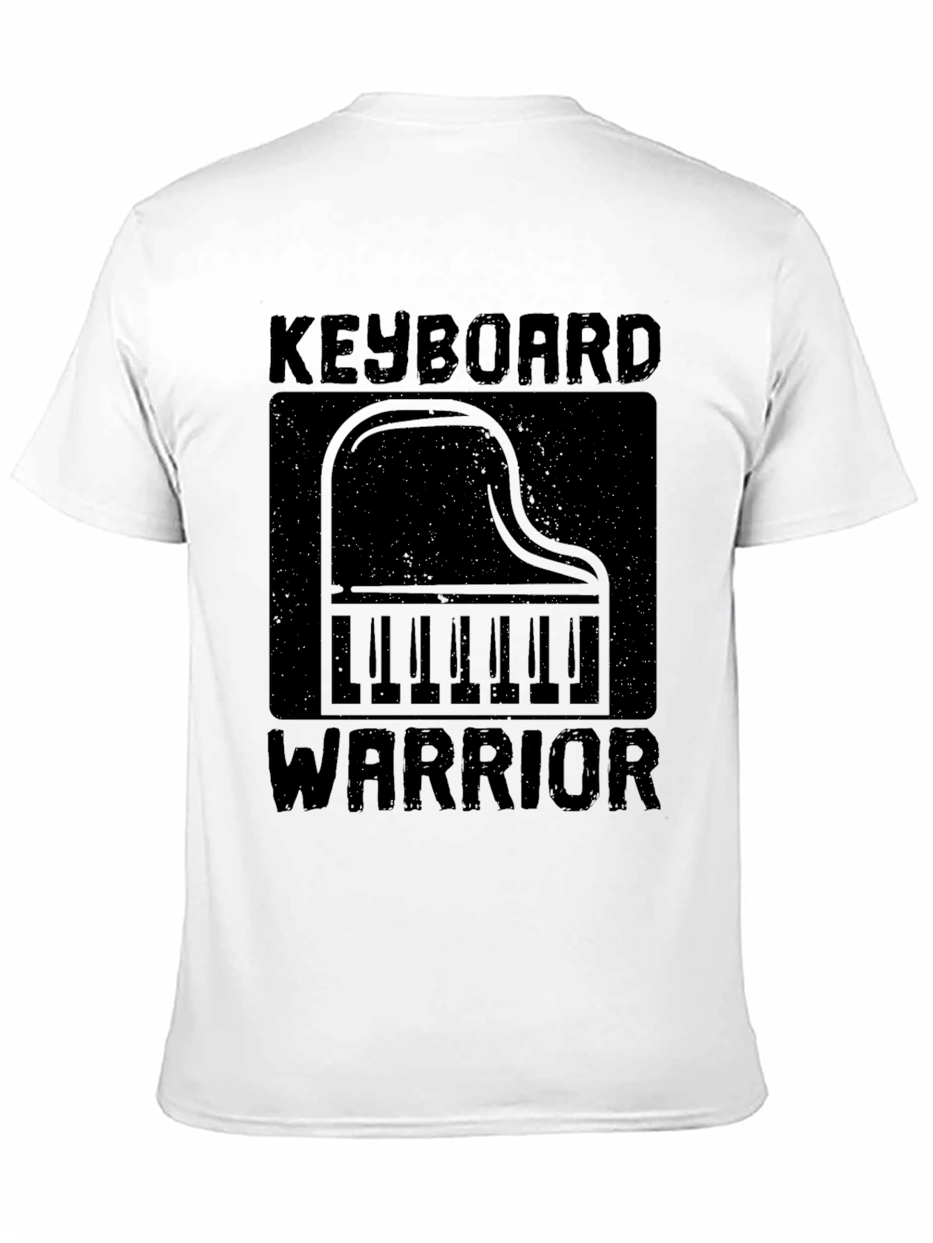 Keyboard Warrior Graphic Tee - Black