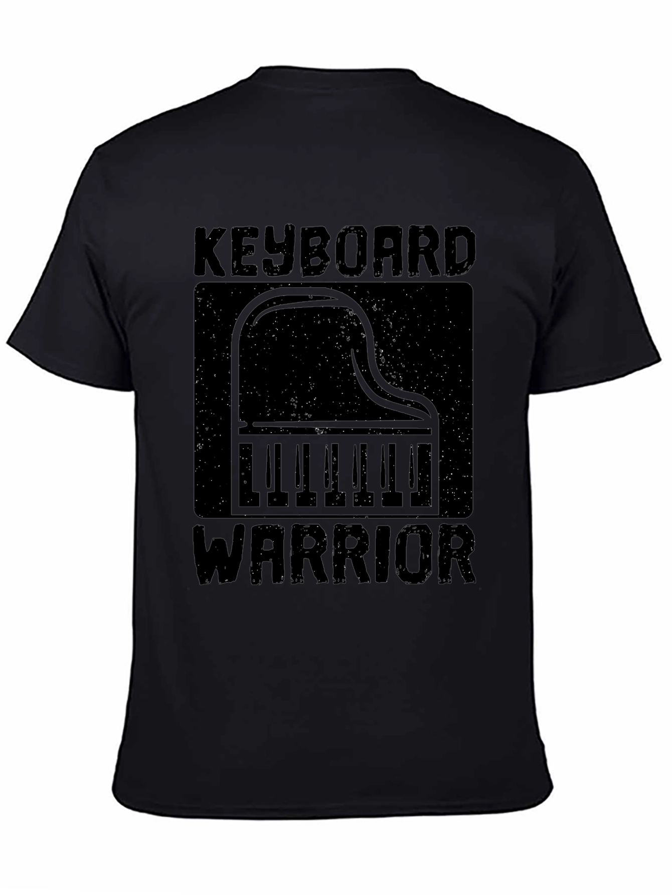 Keyboard Warrior Graphic Tee - Black