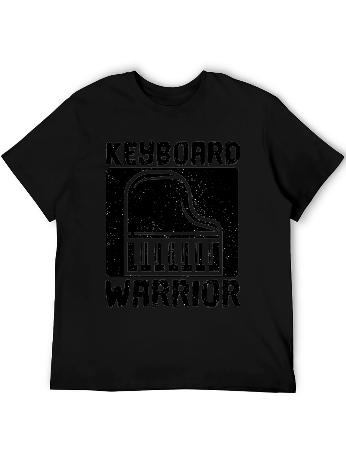 Keyboard Warrior Graphic Tee - Black