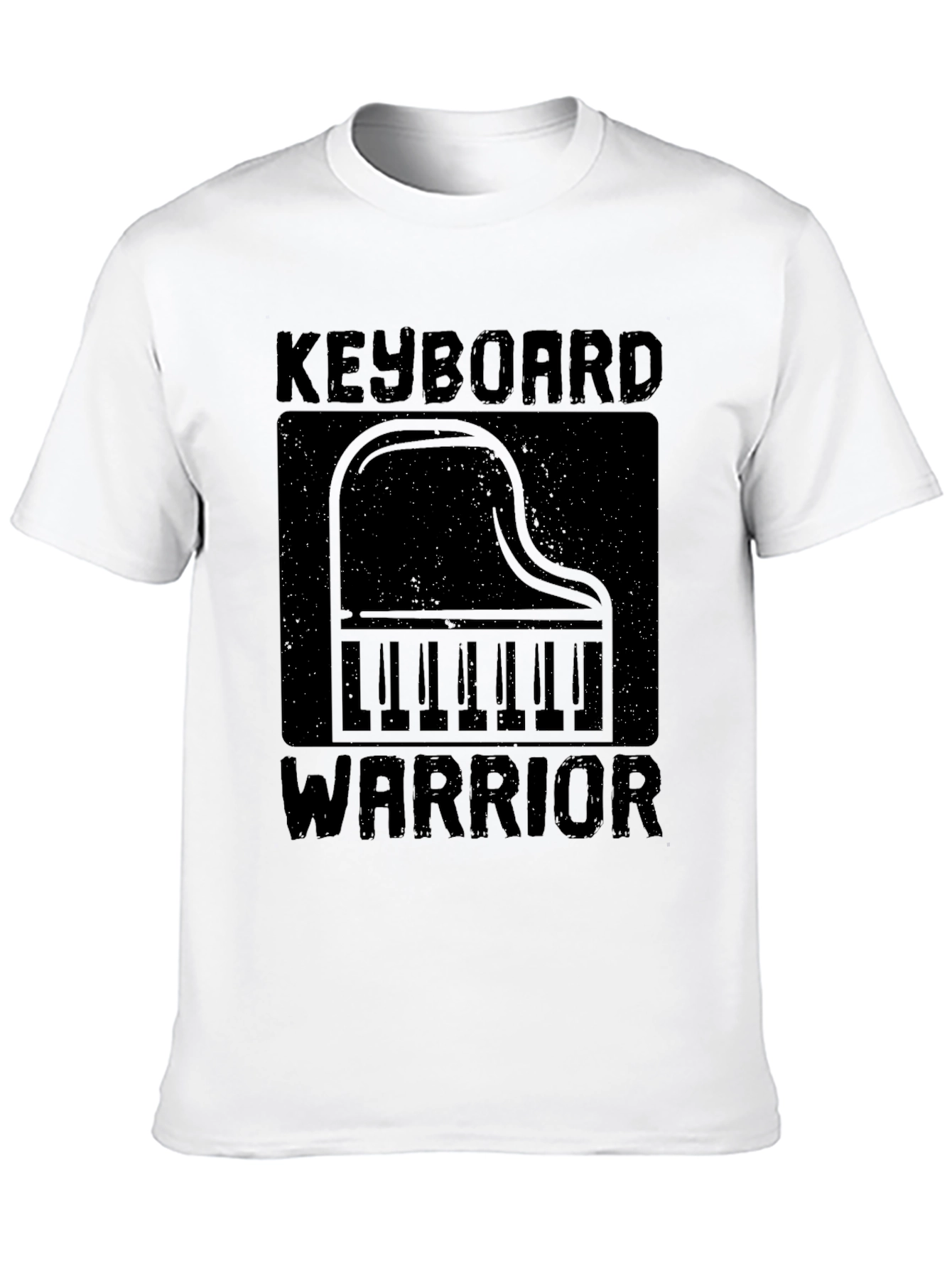 Keyboard Warrior Graphic Tee - Black