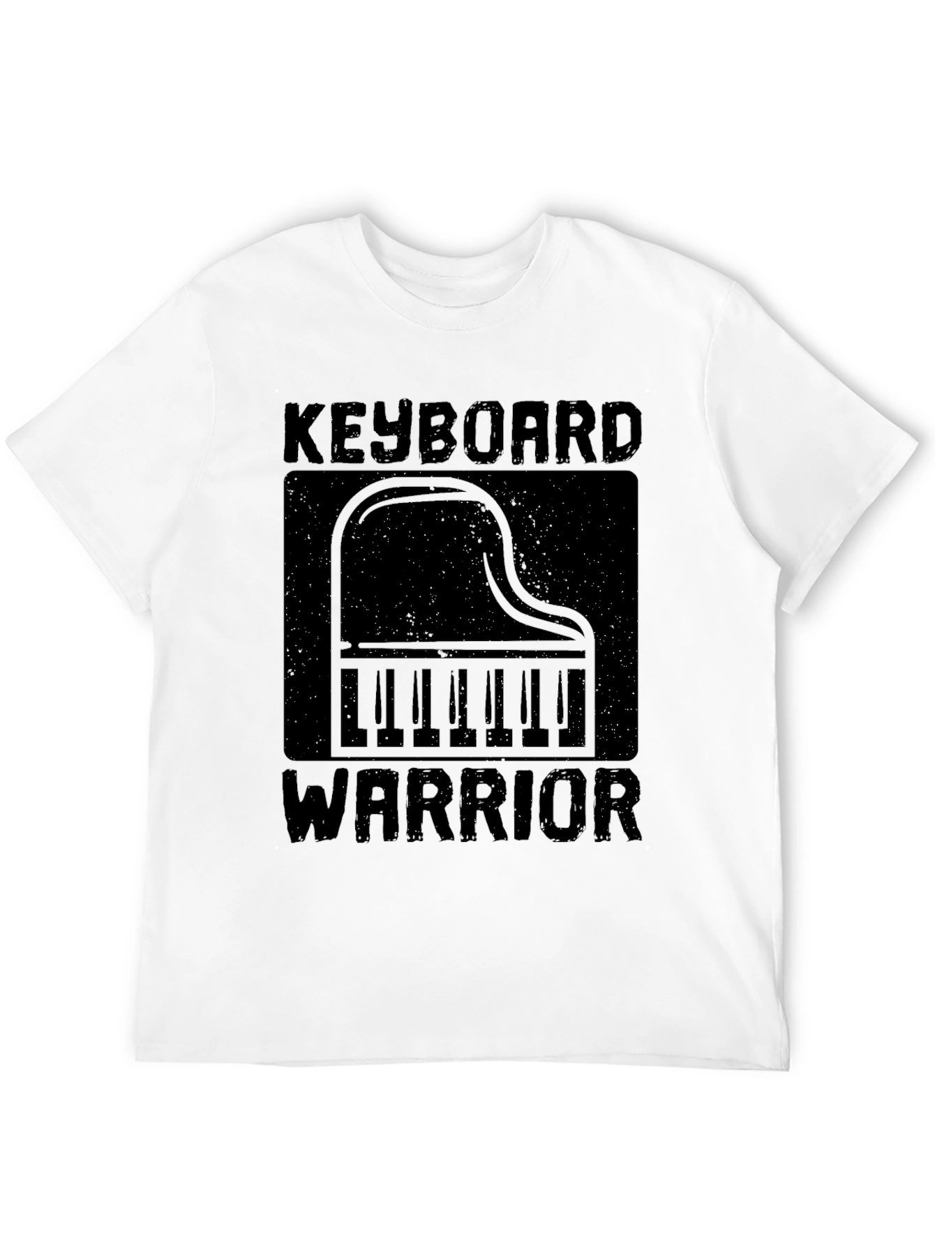 Keyboard Warrior Graphic Tee - Black