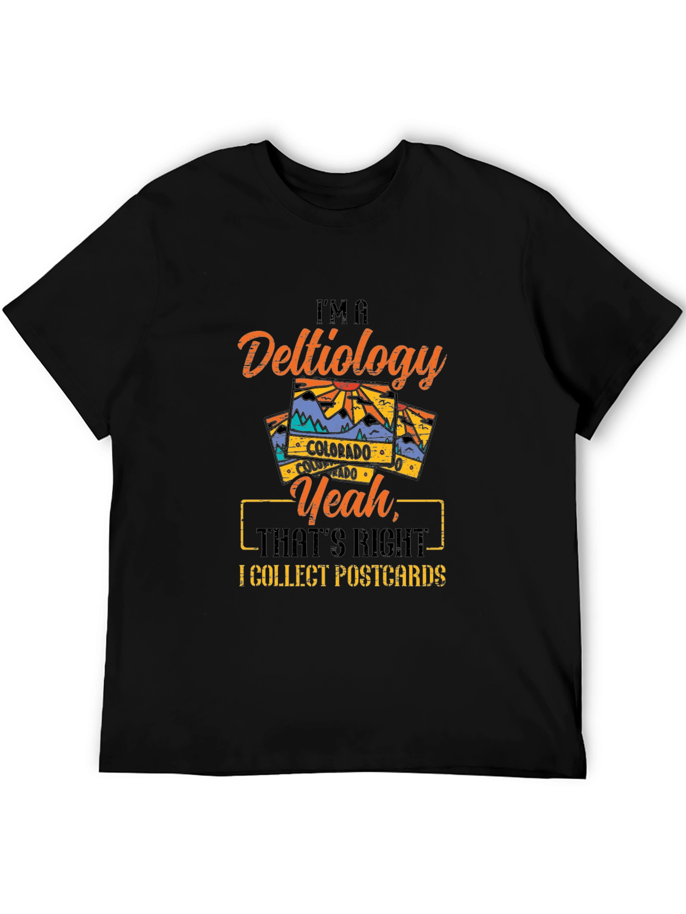 Deltiology Postcard Collector T-Shirt