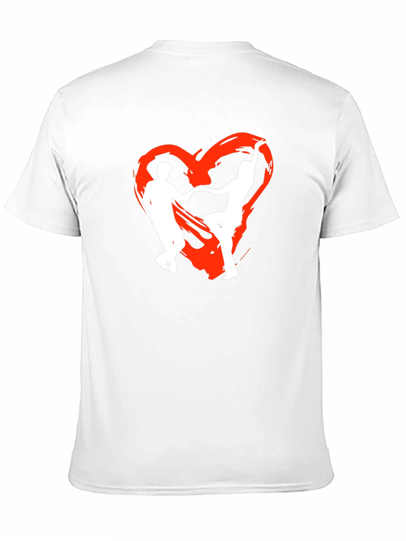 Dancing Heart Tee - Black Graphic T-Shirt