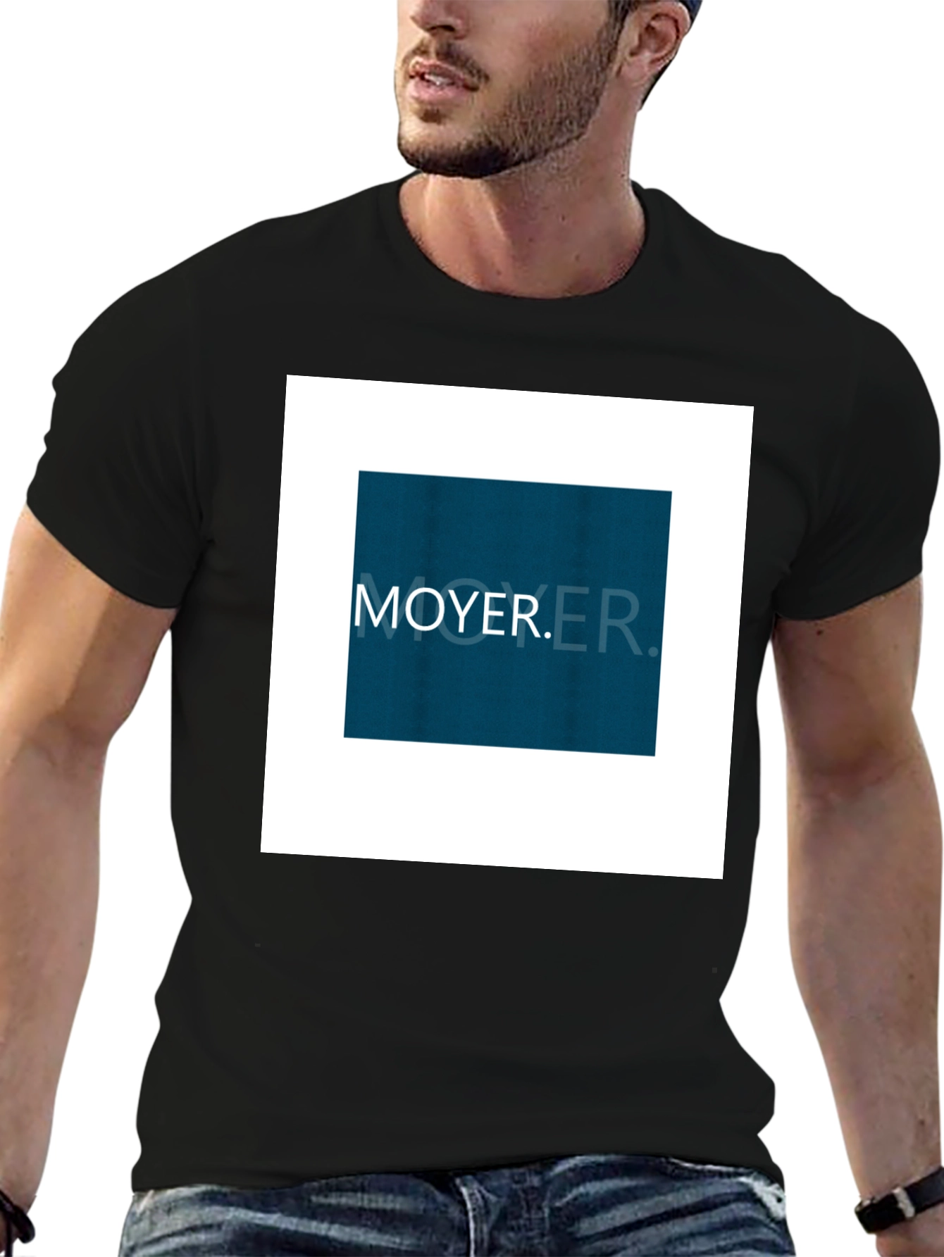 Moyer Graphic Print Tee - Modern Casual Style