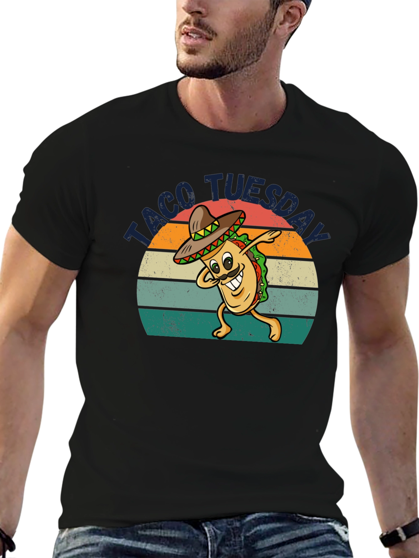 Taco Tuesday Graphic T-Shirt - Fun Foodie Tee
