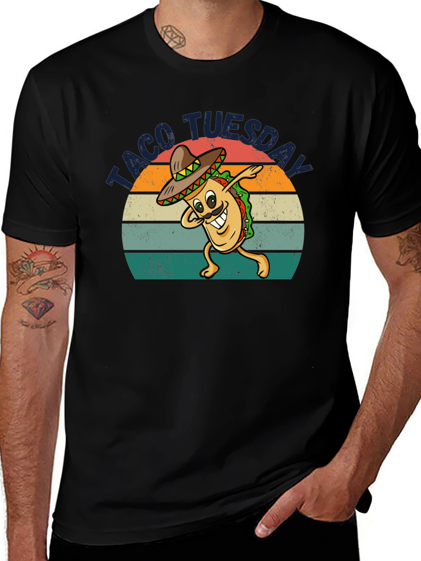 Taco Tuesday Graphic T-Shirt - Fun Foodie Tee