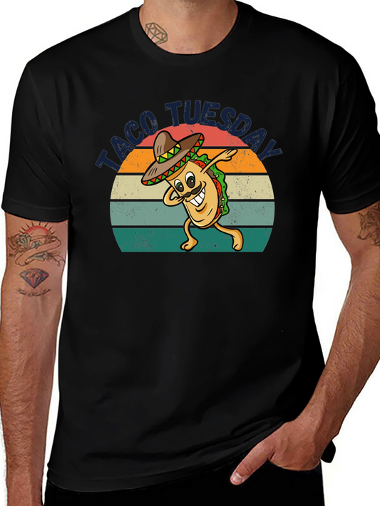 Taco Tuesday Graphic T-Shirt - Fun Foodie Tee