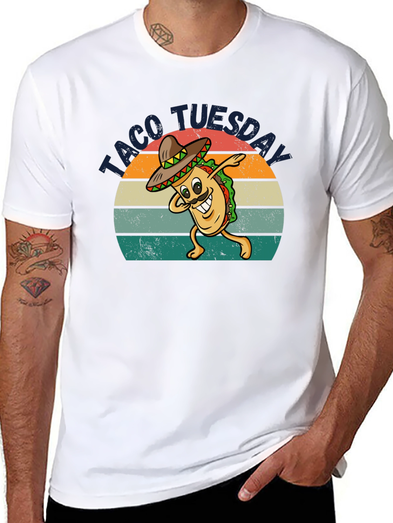 Taco Tuesday Graphic T-Shirt - Fun Foodie Tee