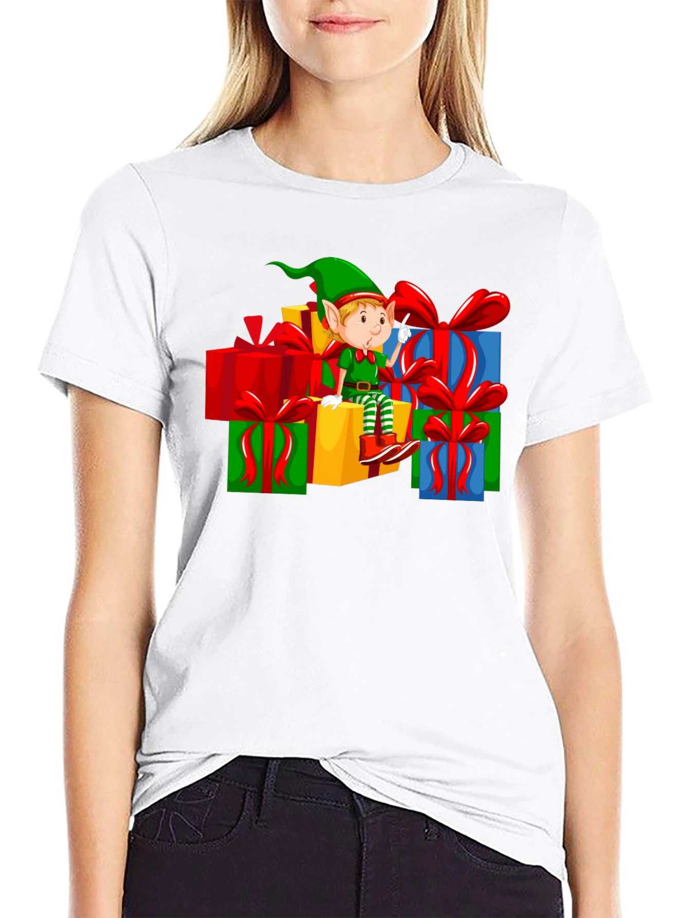 Christmas Elf Gift T-Shirt