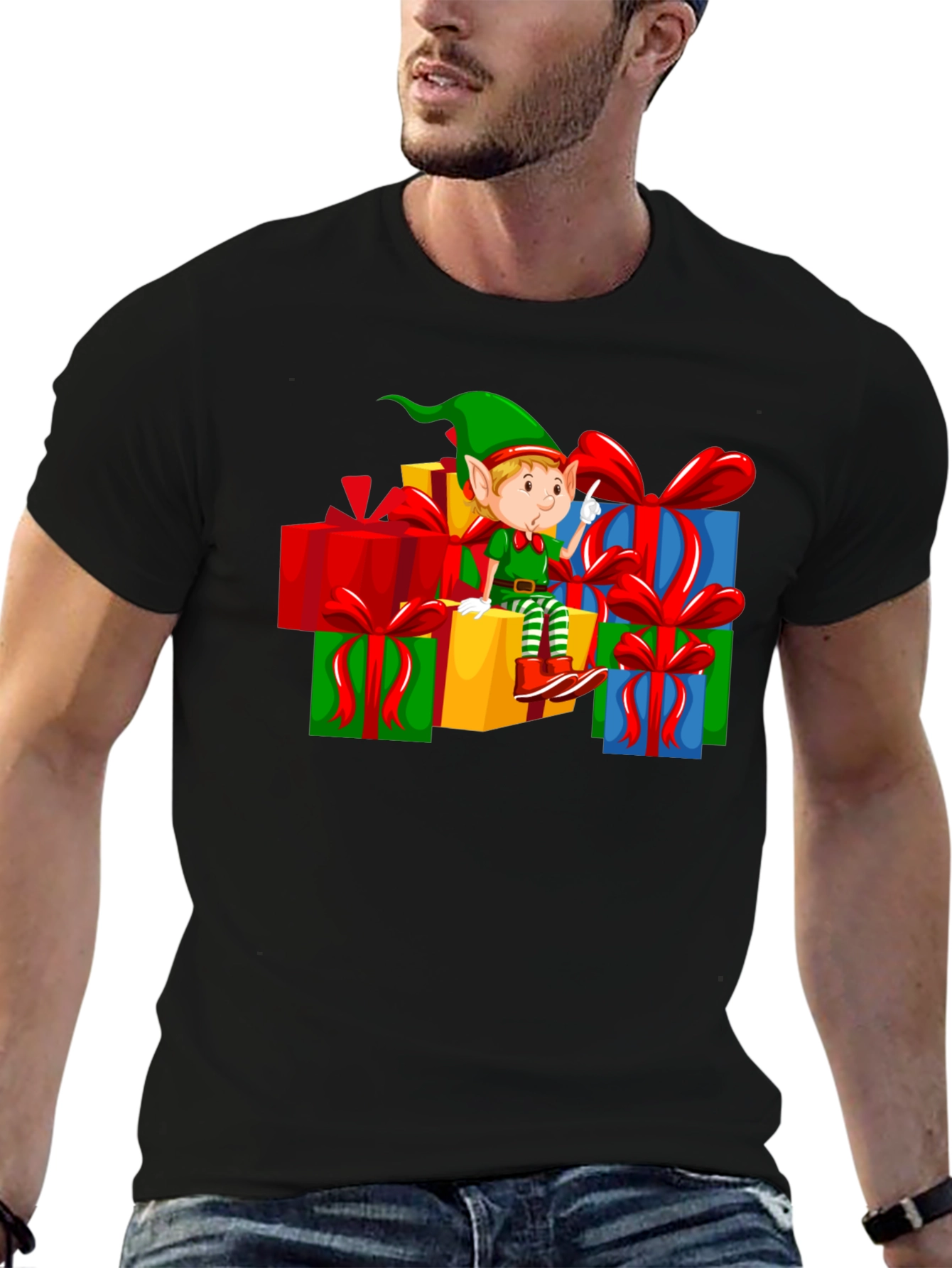 Christmas Elf Gift T-Shirt