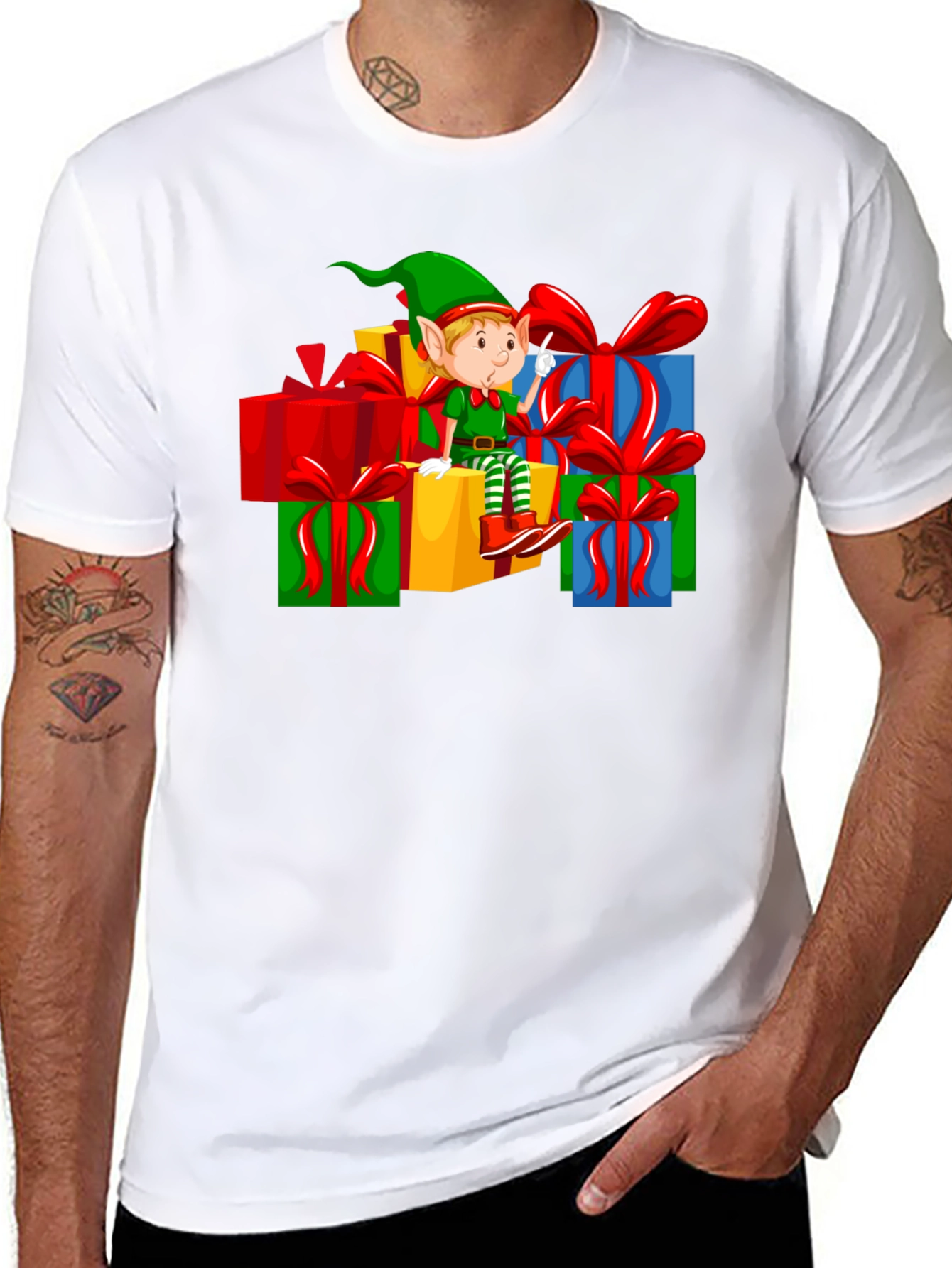 Christmas Elf Gift T-Shirt