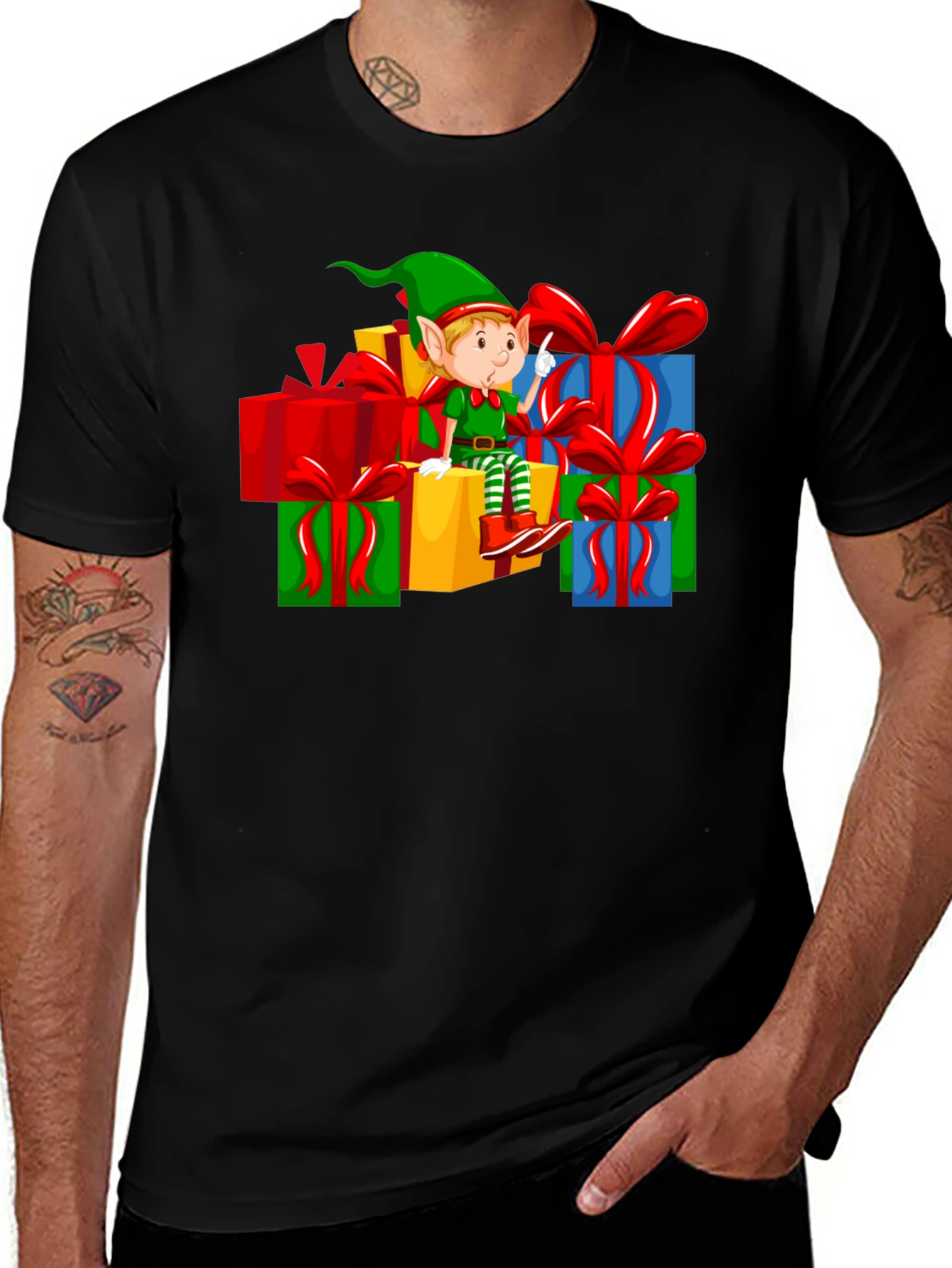 Christmas Elf Gift T-Shirt