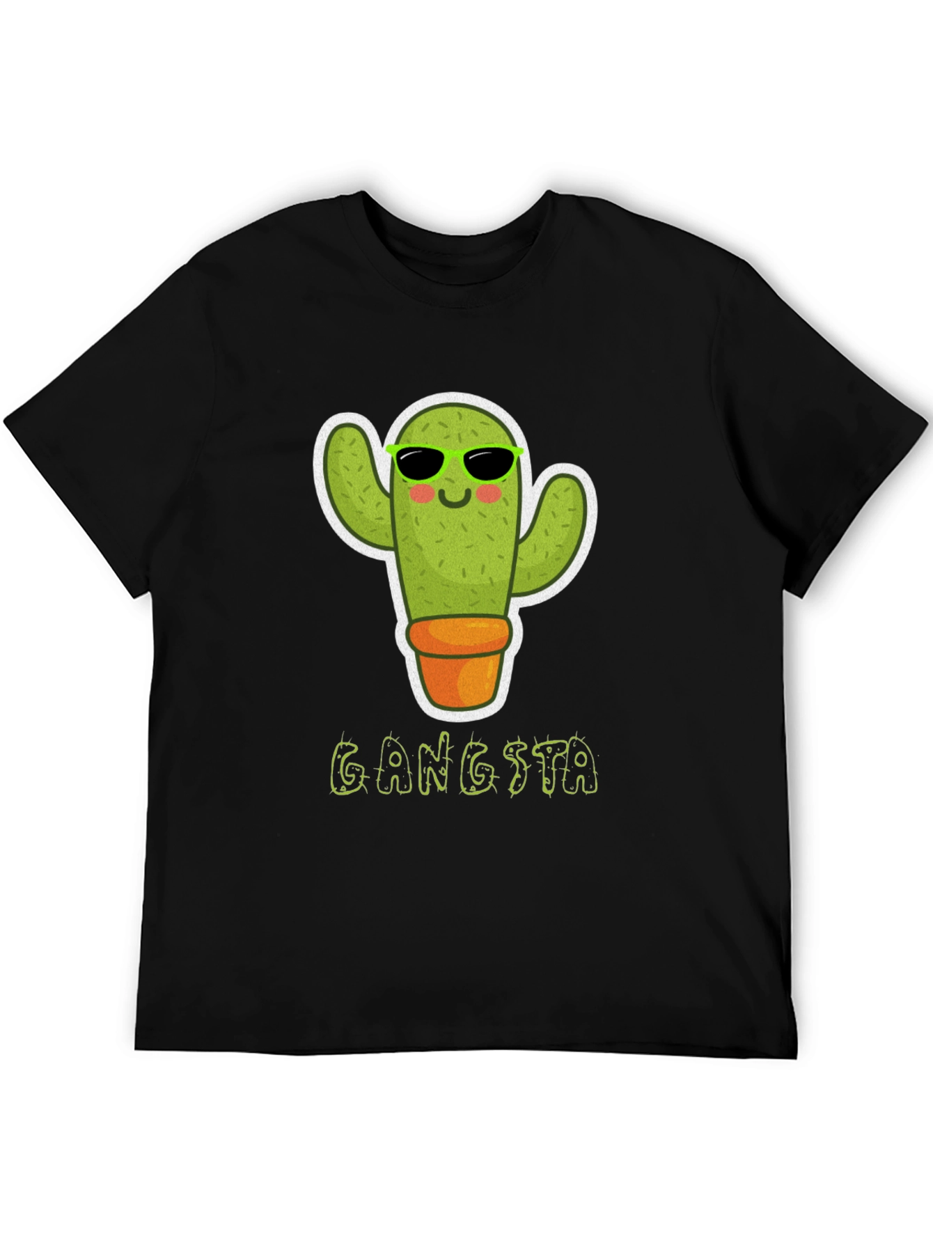 Cool Cactus Gangsta Graphic Tee