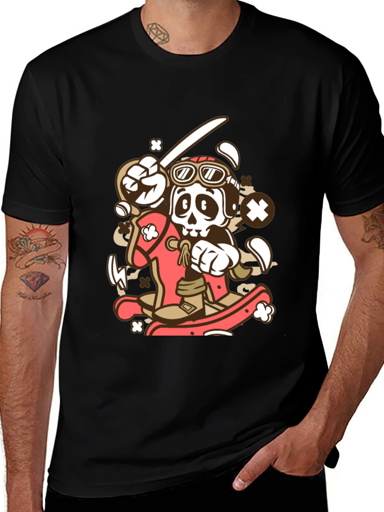 Skeleton Pilot T-Shirt