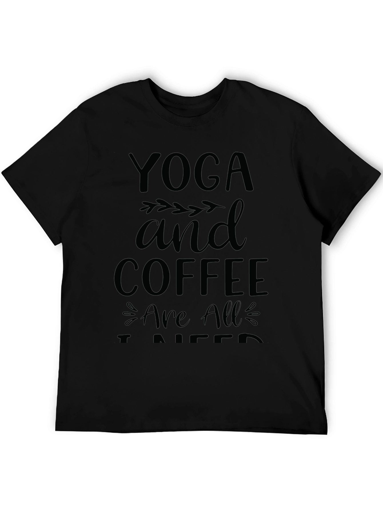 Yoga and Coffee T-Shirt - Relaxed Fit